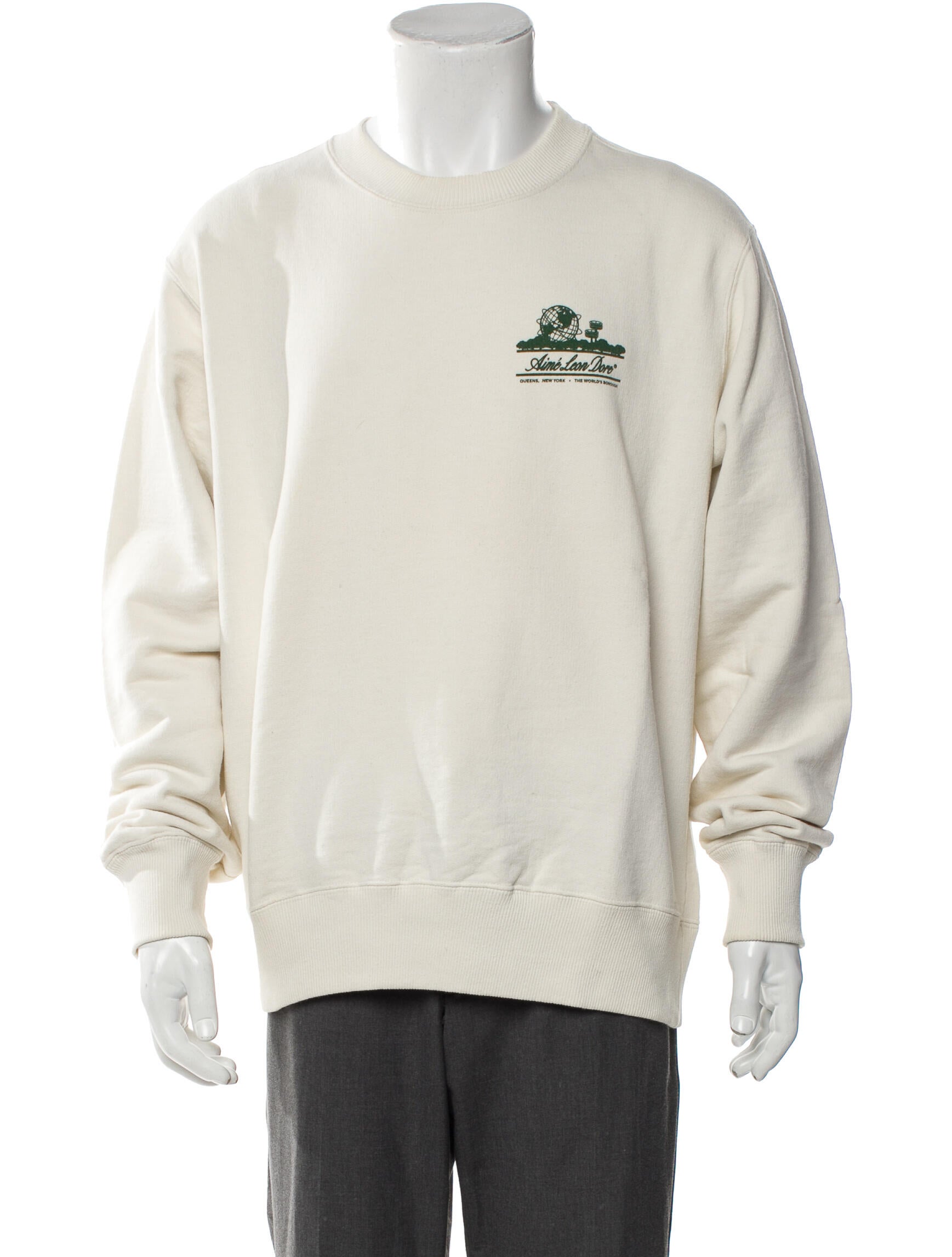 Aimé Leon Dore Graphic Print Crew Neck Sweatshirt