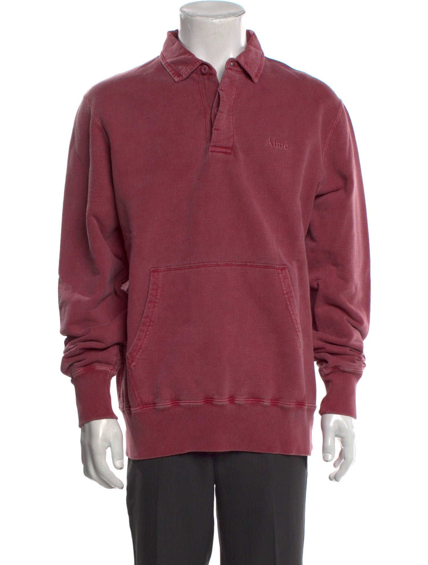Aimé Leon Dore Collar Long Sleeve Sweatshirt
