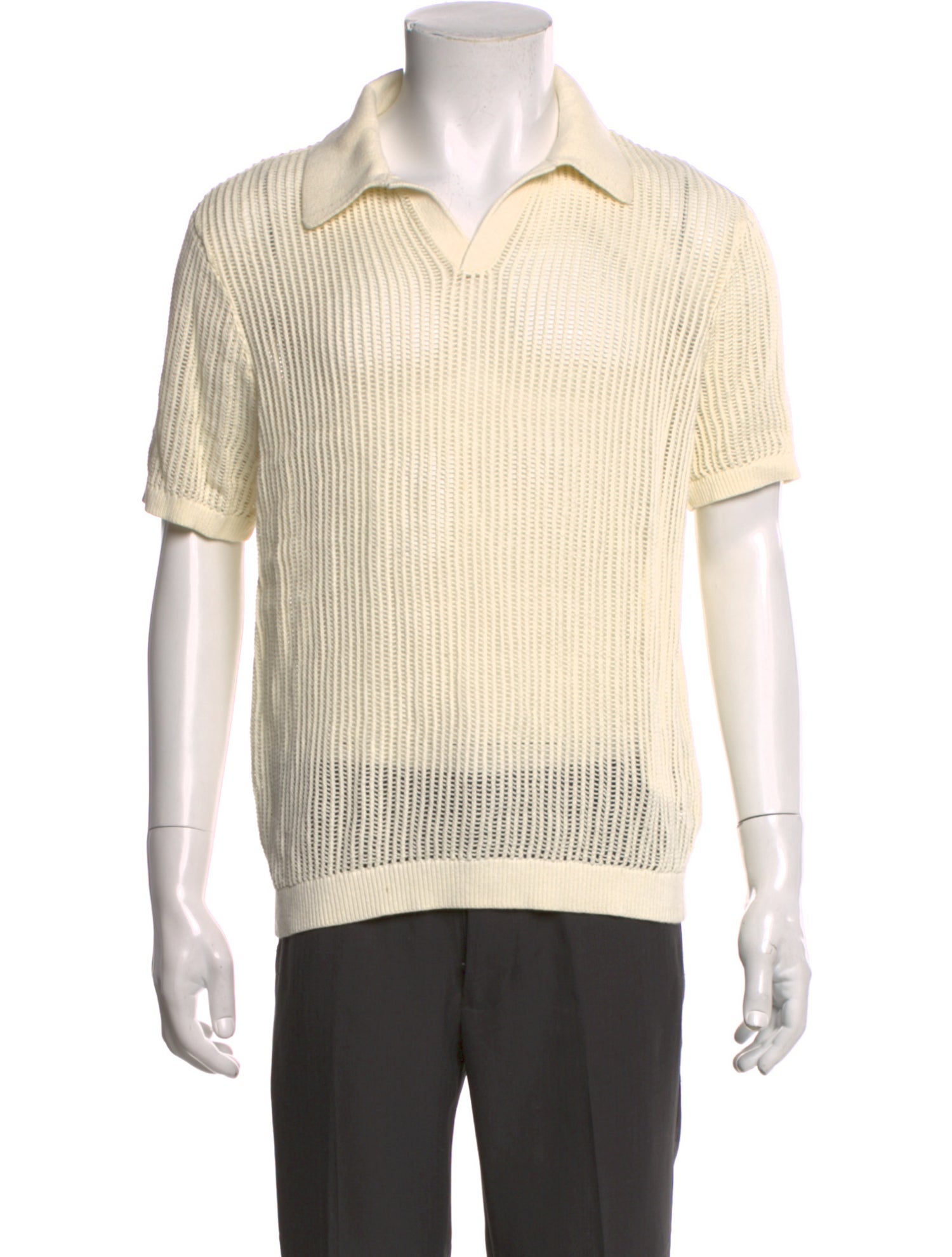 Aimé Leon Dore V-Neck Short Sleeve Polo Shirt