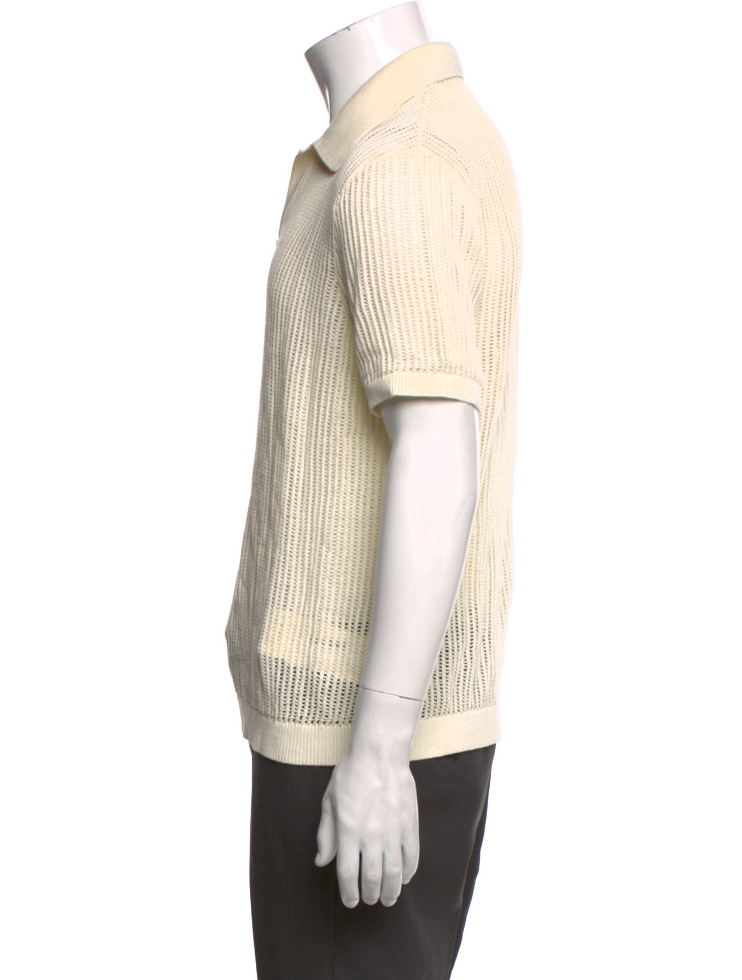 Aimé Leon Dore V-Neck Short Sleeve Polo Shirt