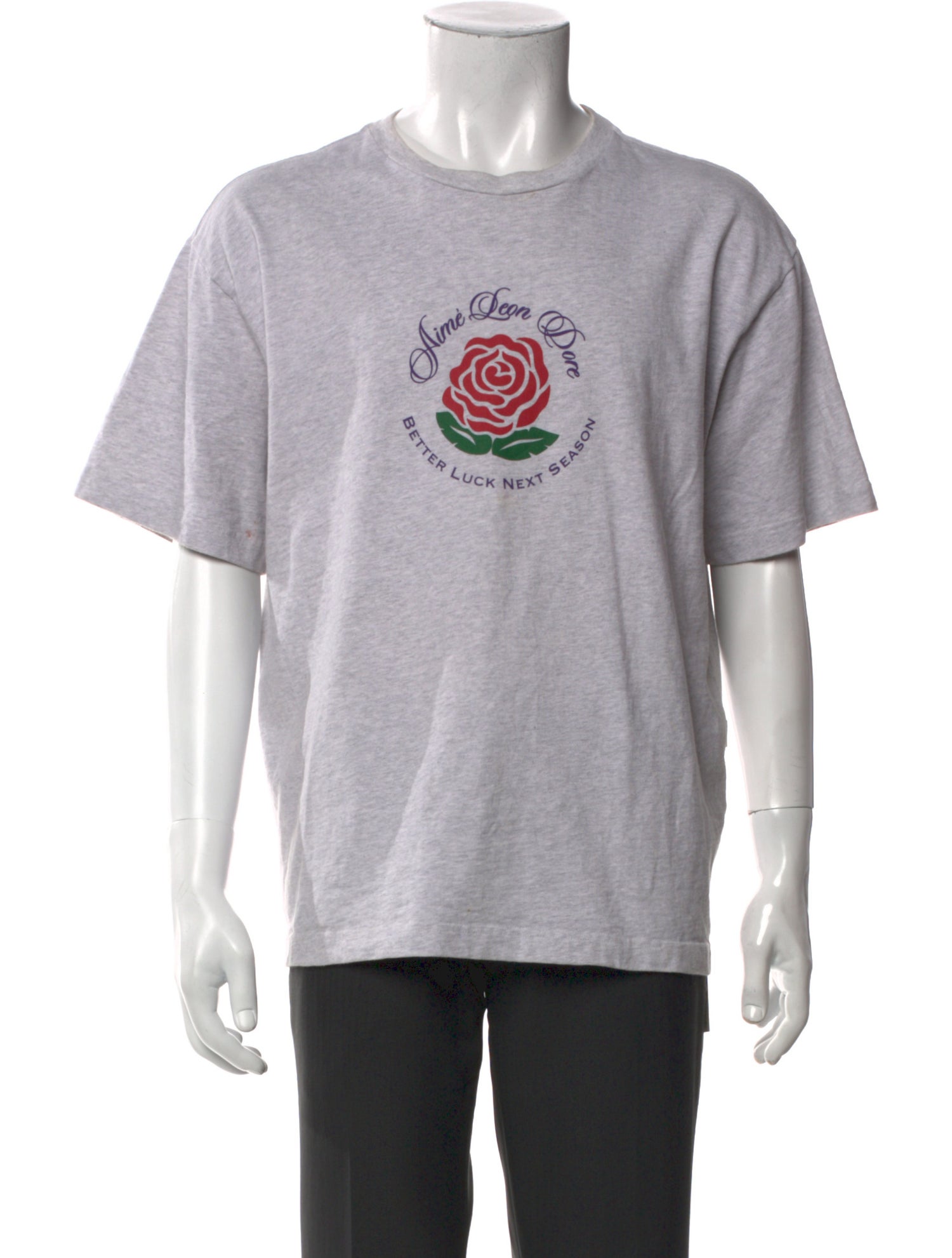 Aimé Leon Dore Graphic Print Crew Neck T-Shirt