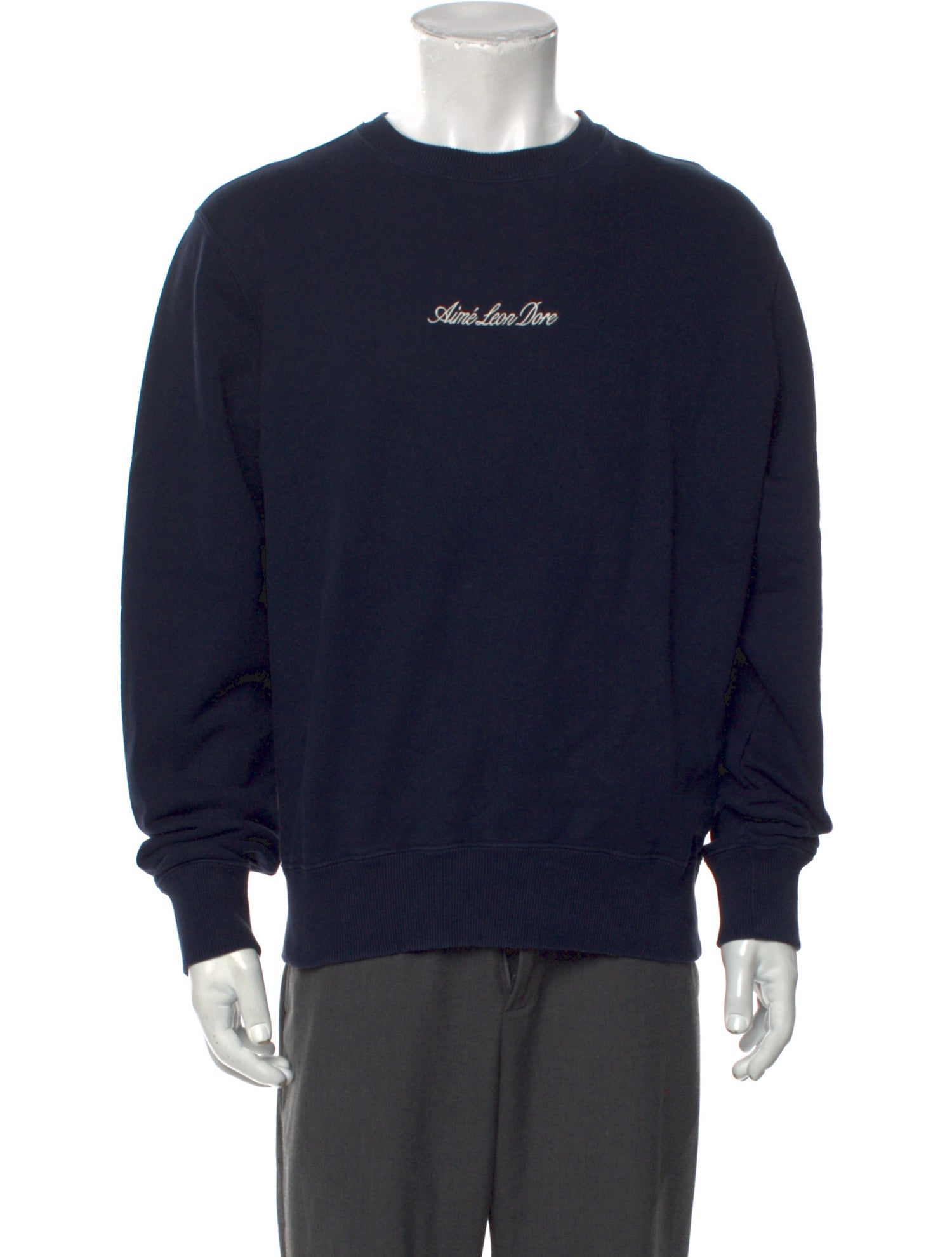 Aimé Leon Dore Graphic Print Crew Neck Sweatshirt