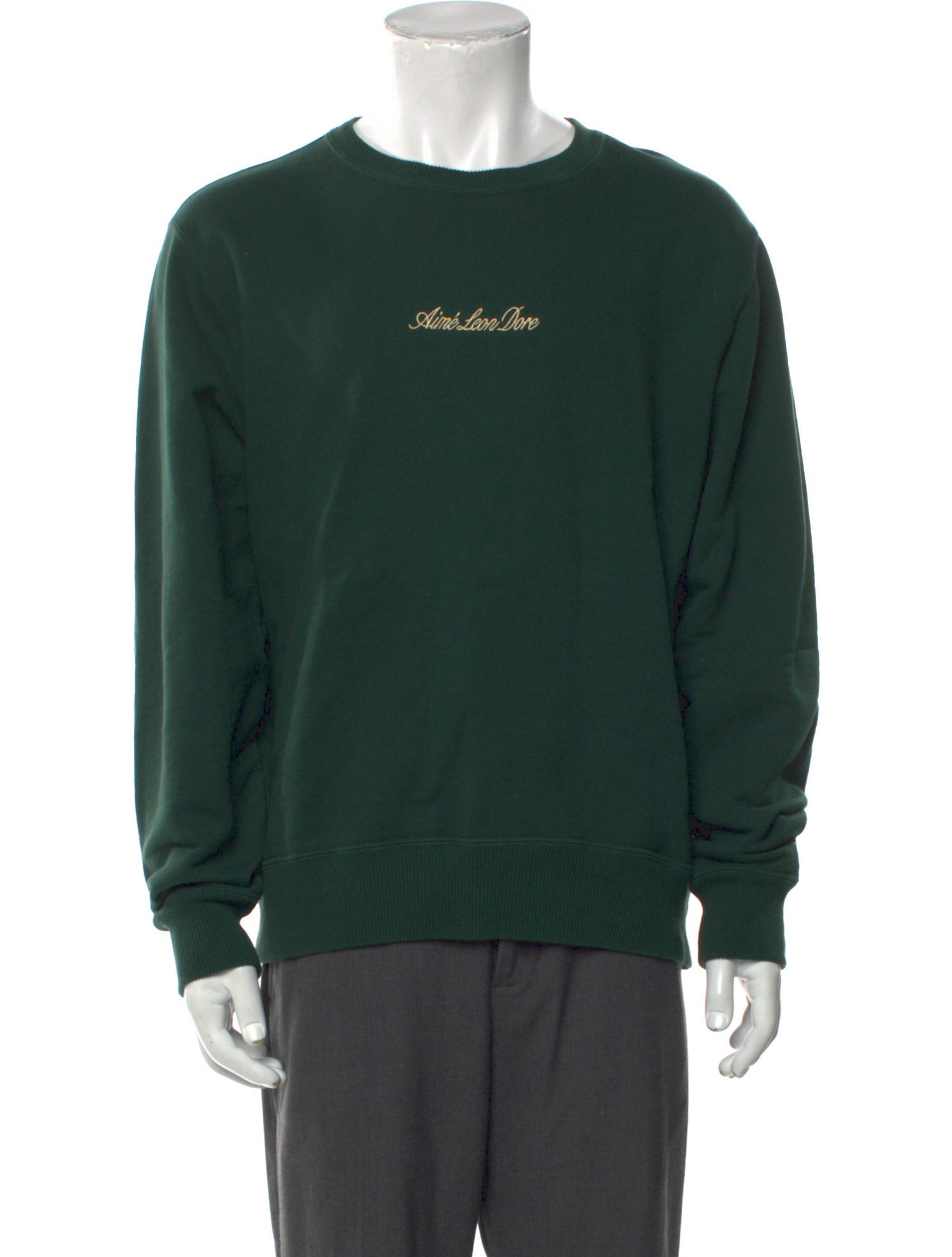 Aimé Leon Dore Graphic Print Crew Neck Sweatshirt