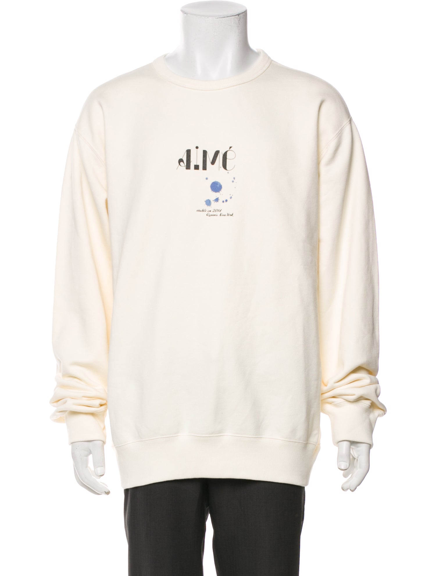 Aimé Leon Dore Graphic Print Crew Neck Sweatshirt