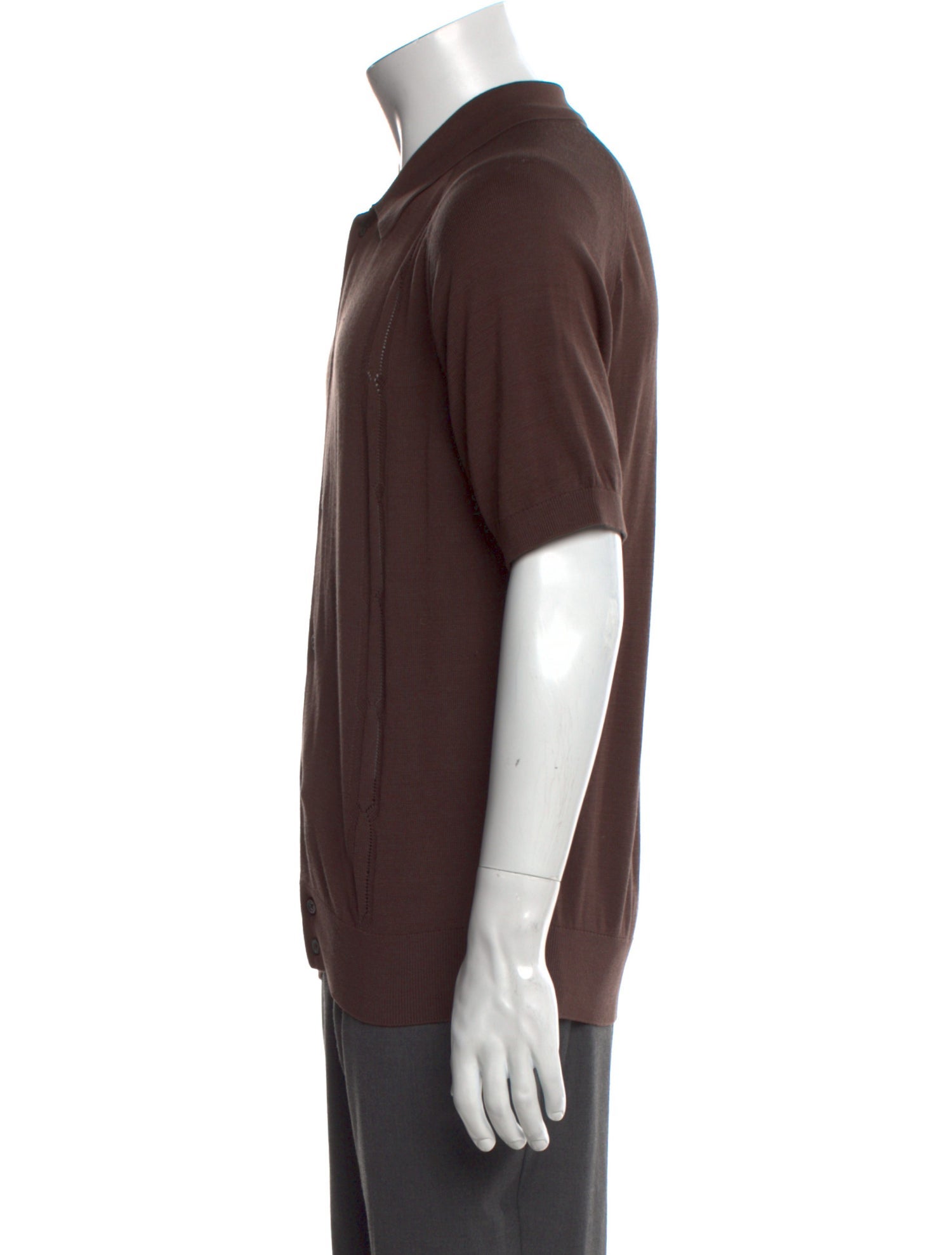 Aimé Leon Dore Silk V-Neck Cardigan