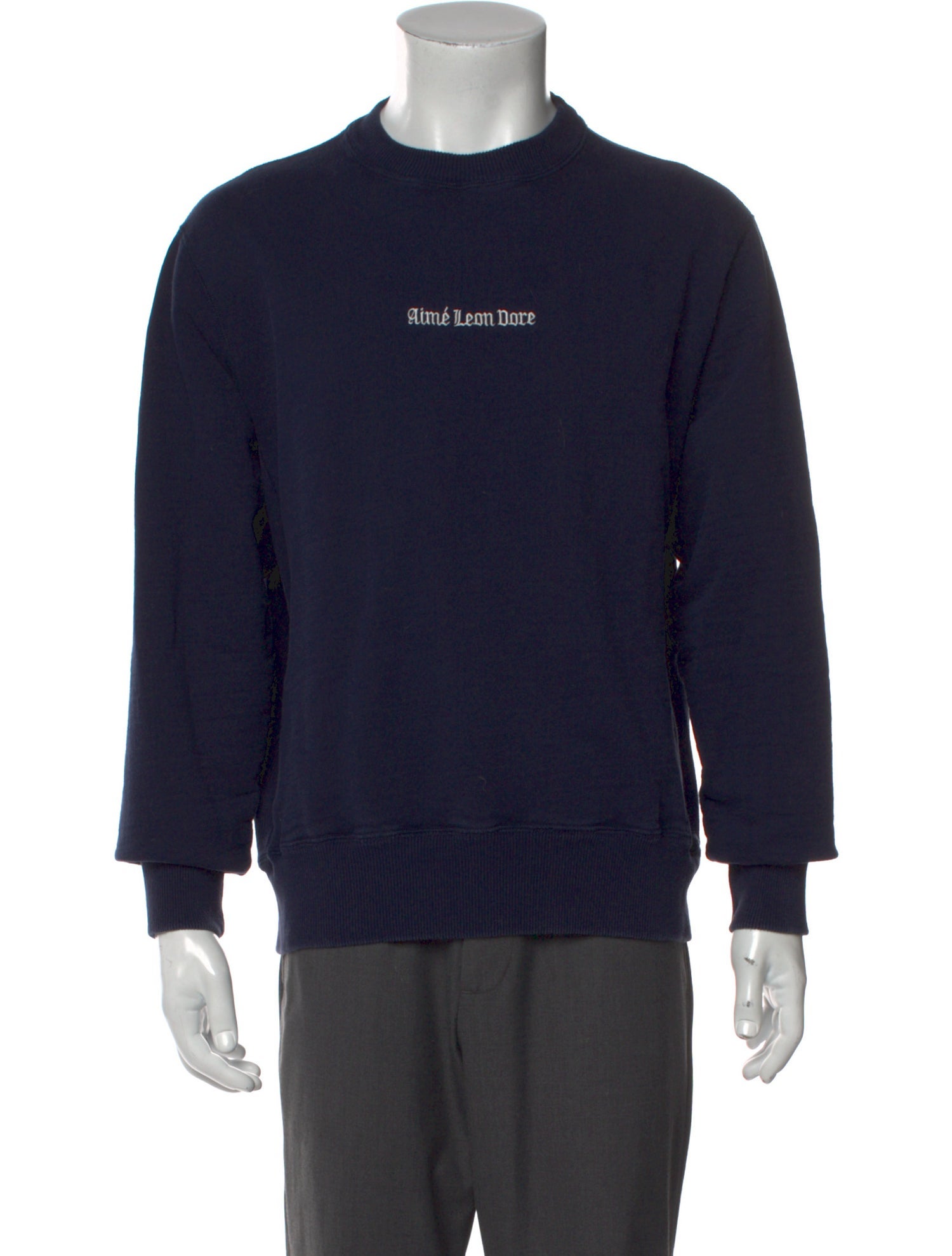 Aimé Leon Dore Graphic Print Crew Neck Sweatshirt