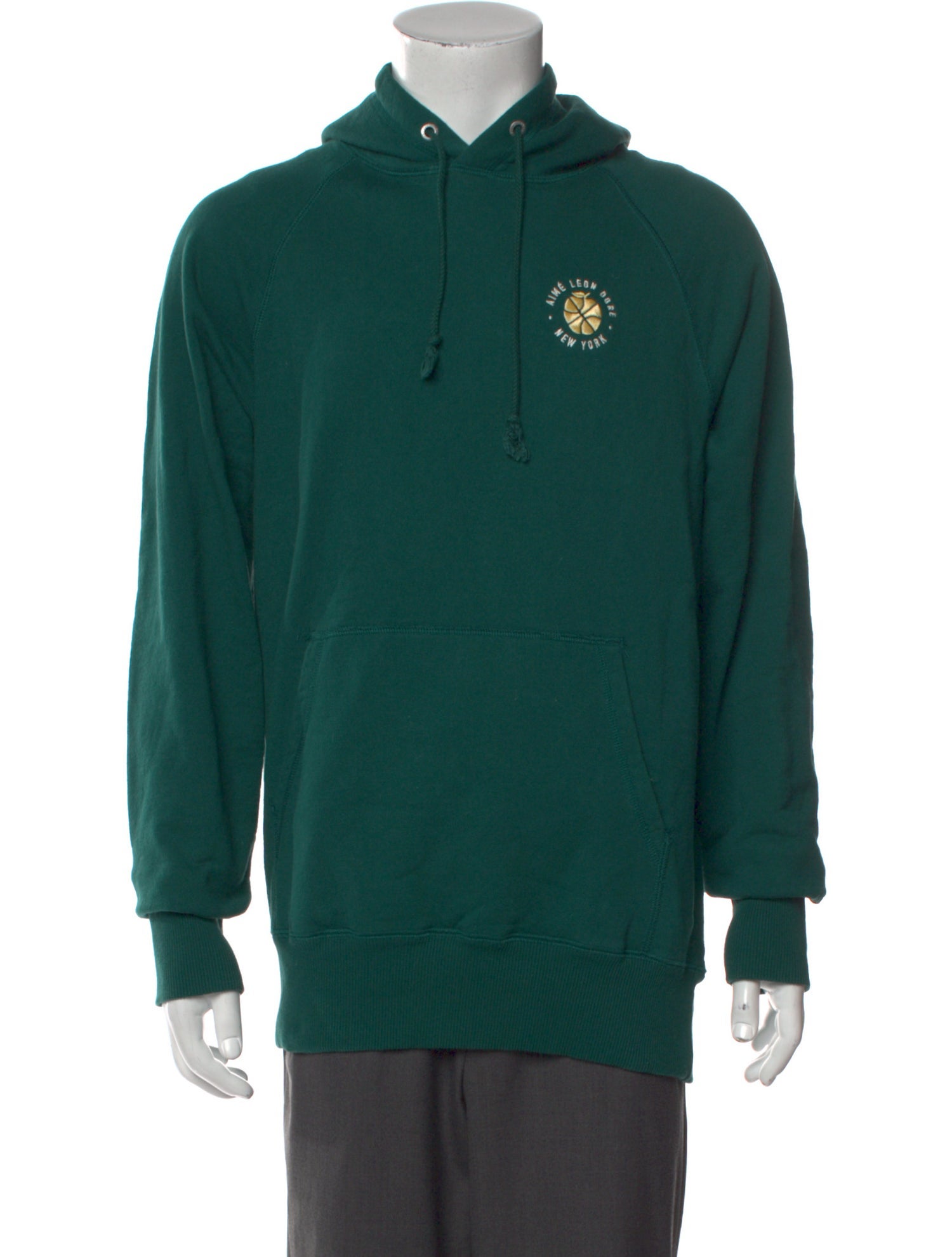 Aimé Leon Dore Graphic Print Crew Neck Hoodie