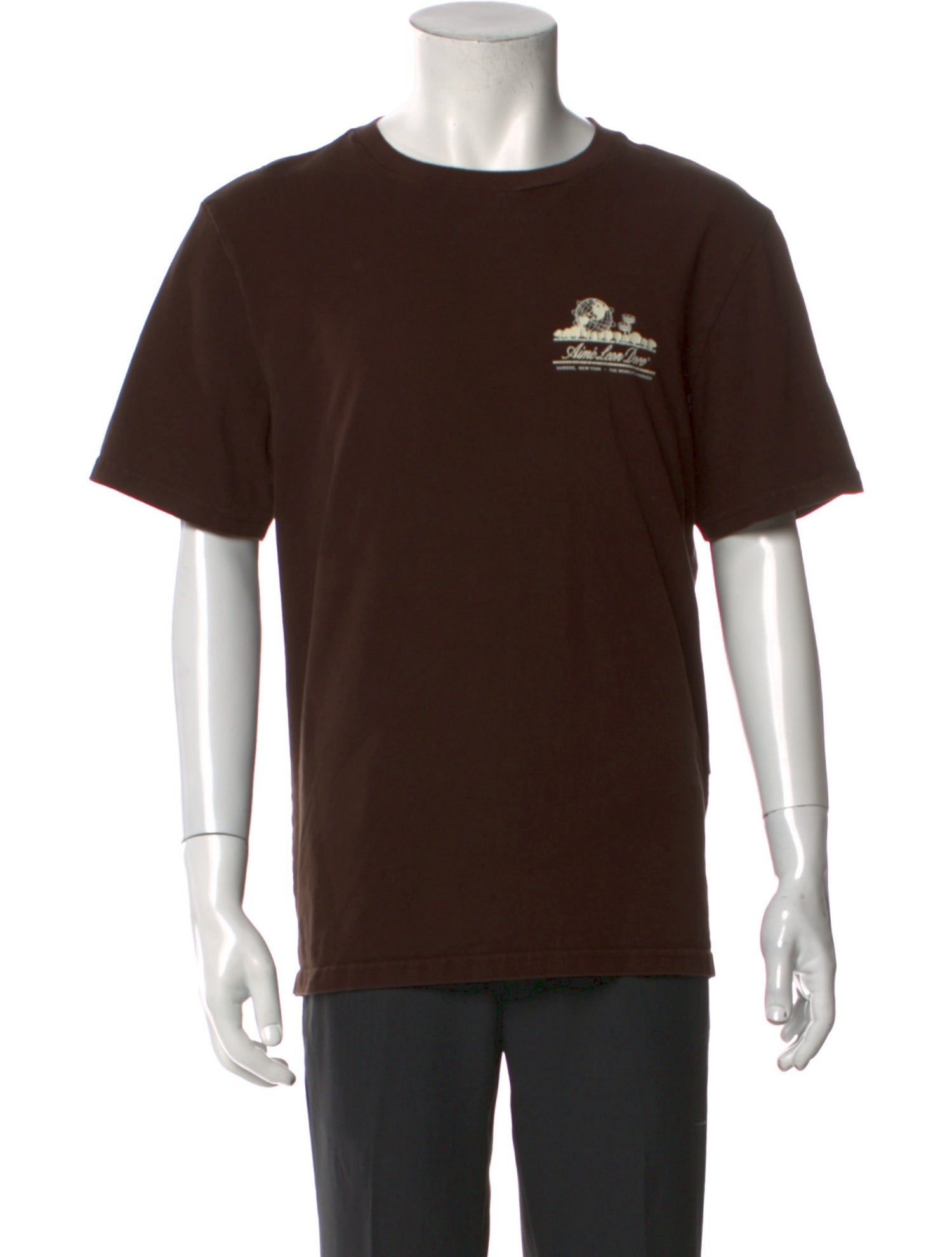 Aimé Leon Dore Graphic Print Crew Neck T-Shirt