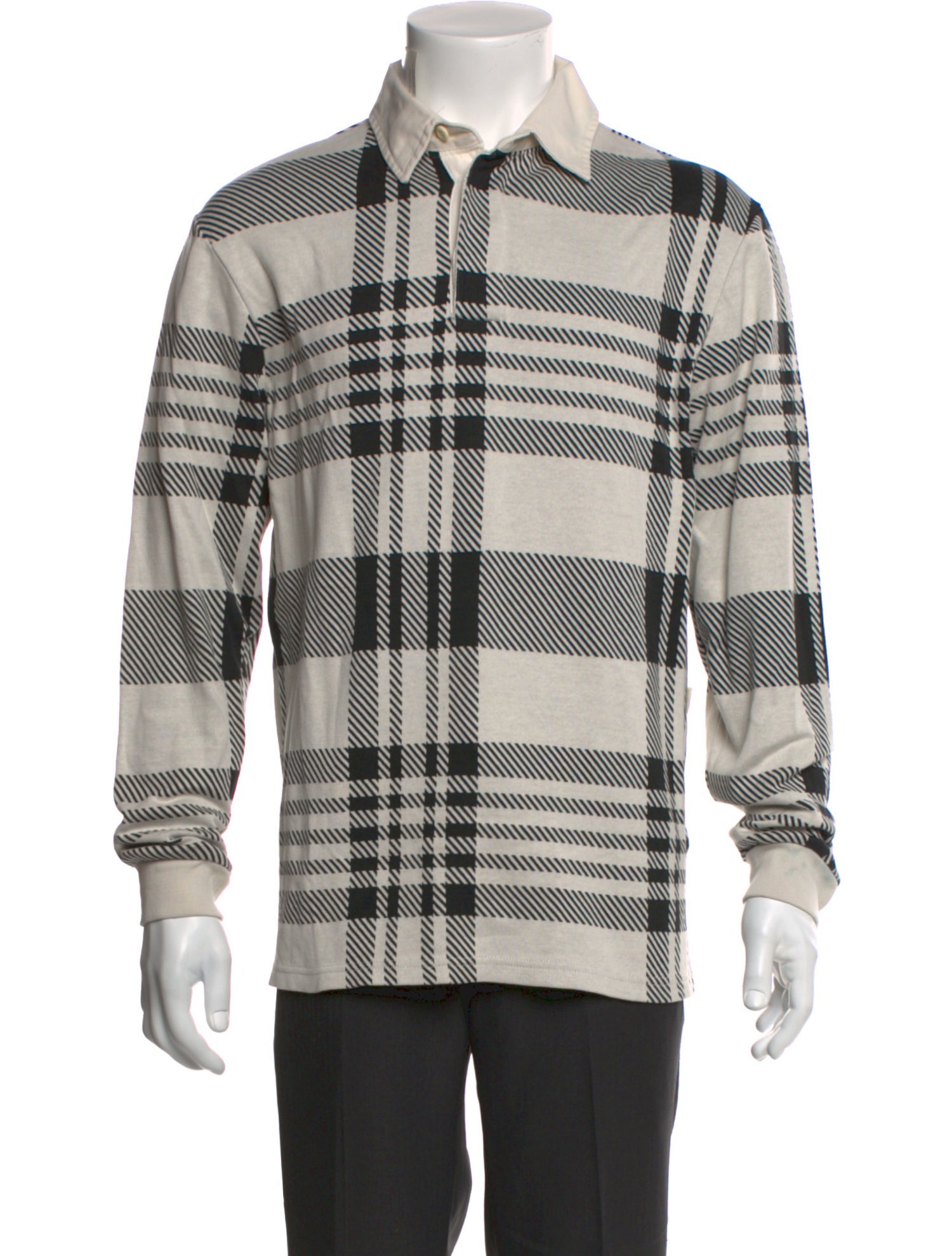 Aimé Leon Dore Plaid Print Long Sleeve Shirt