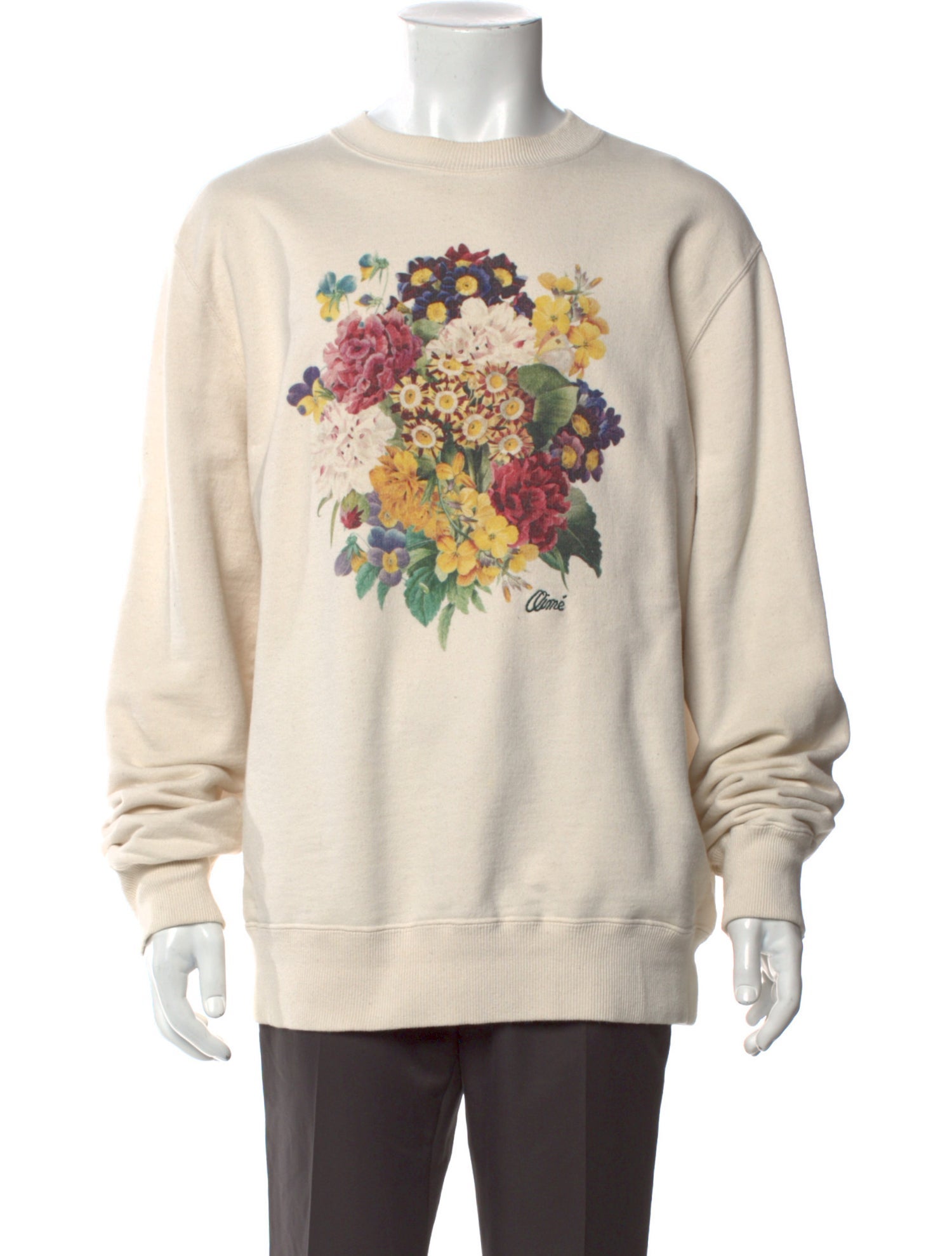 Aimé Leon Dore Graphic Print Crew Neck Sweatshirt