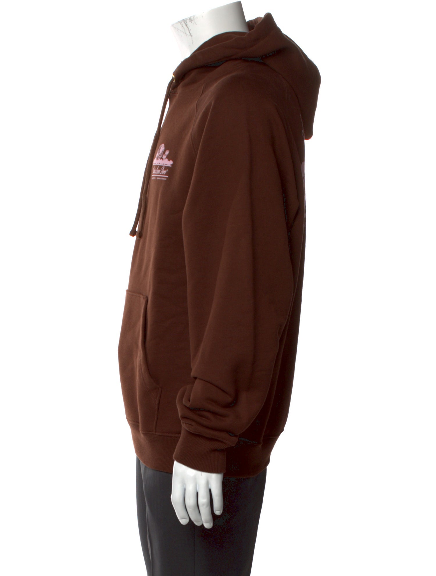 Aimé Leon Dore Graphic Print V-Neck Hoodie