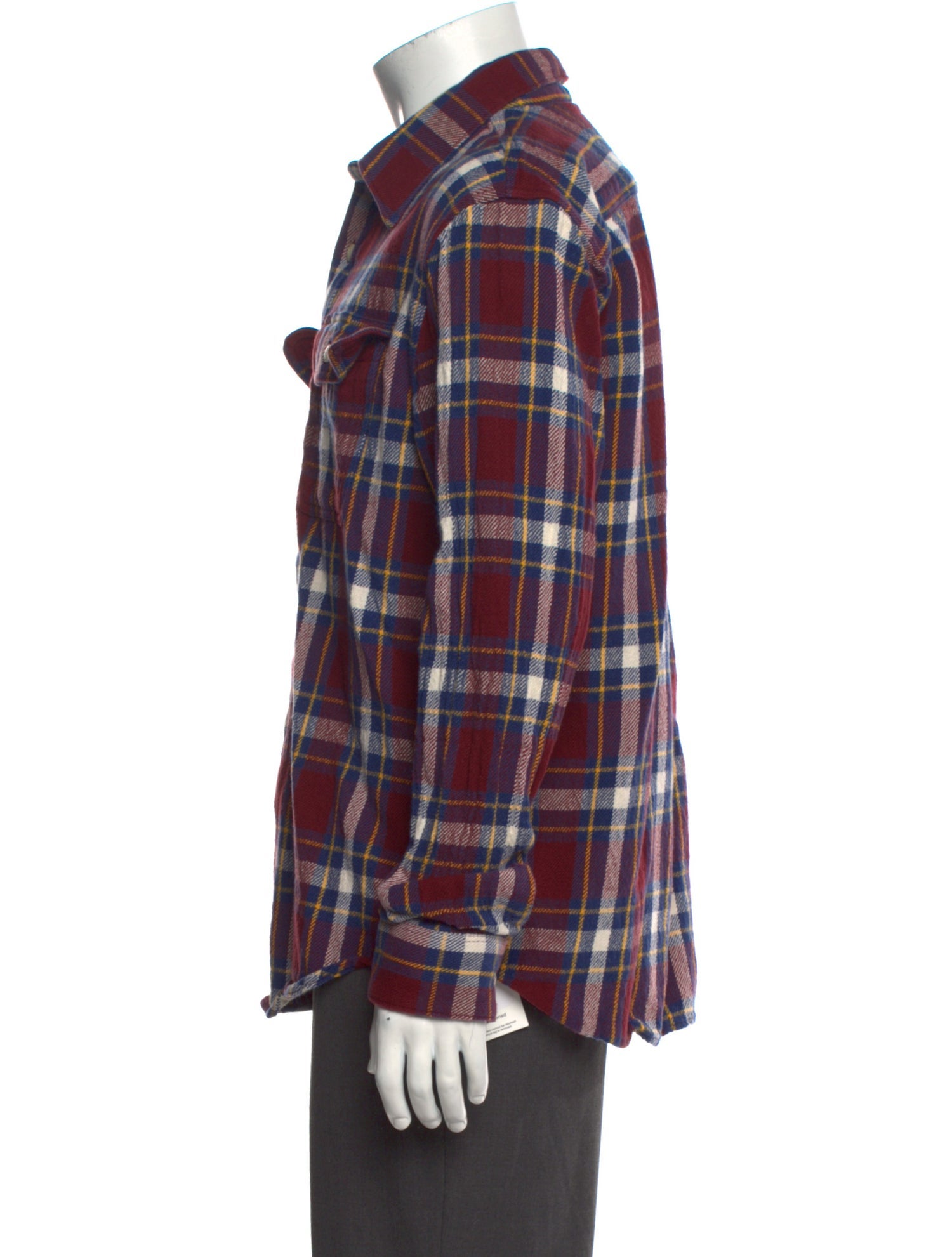 Aimé Leon Dore Plaid Print Long Sleeve Shirt