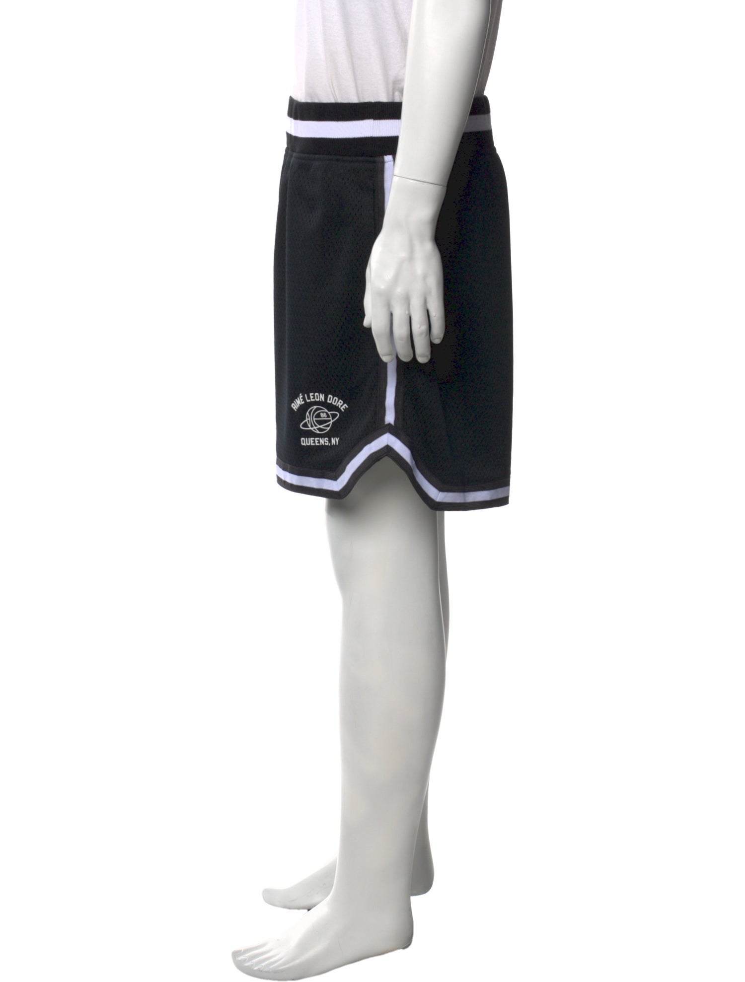 Aimé Leon Dore Colorblock Pattern Athletic Shorts