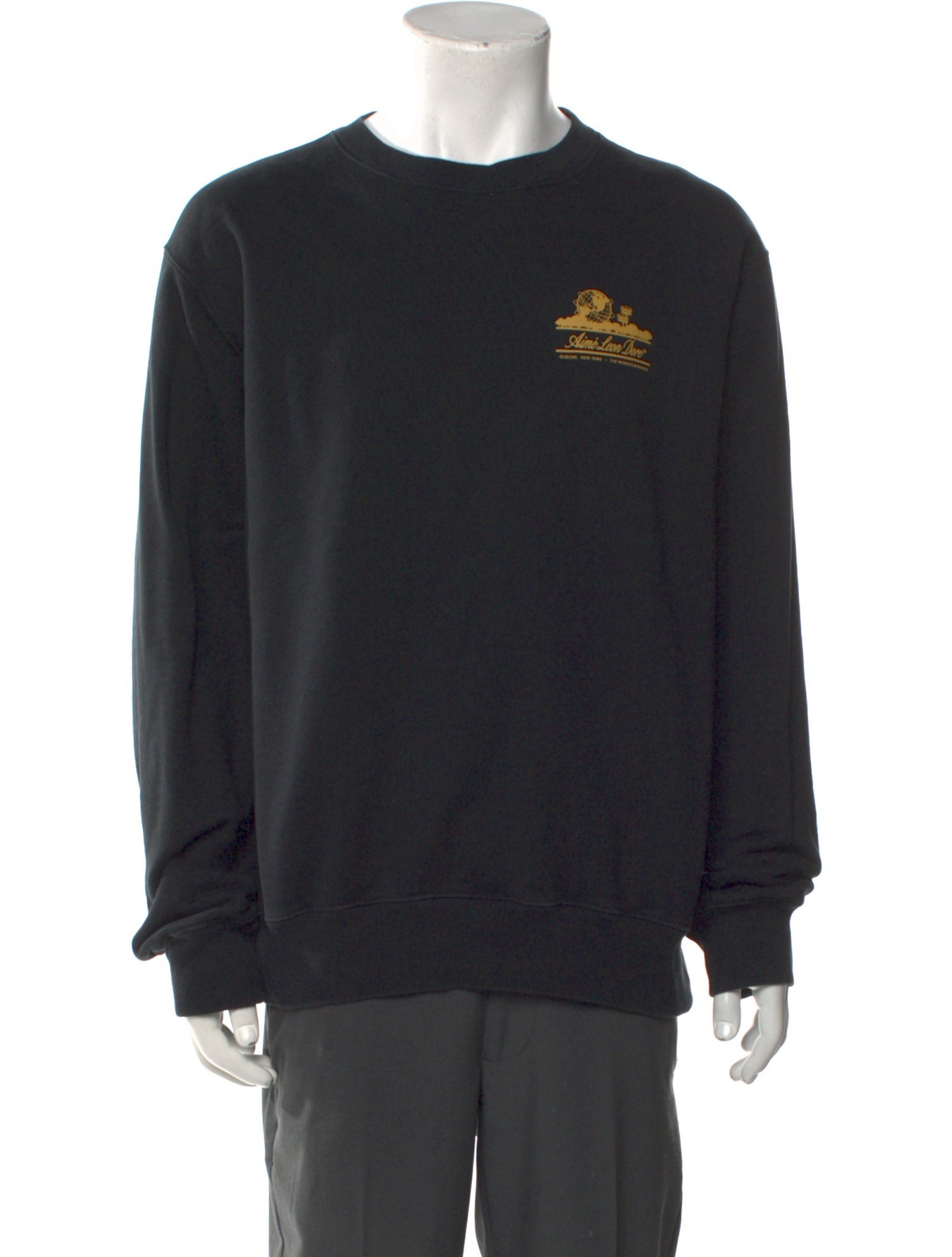 Aimé Leon Dore Graphic Print Crew Neck Sweatshirt