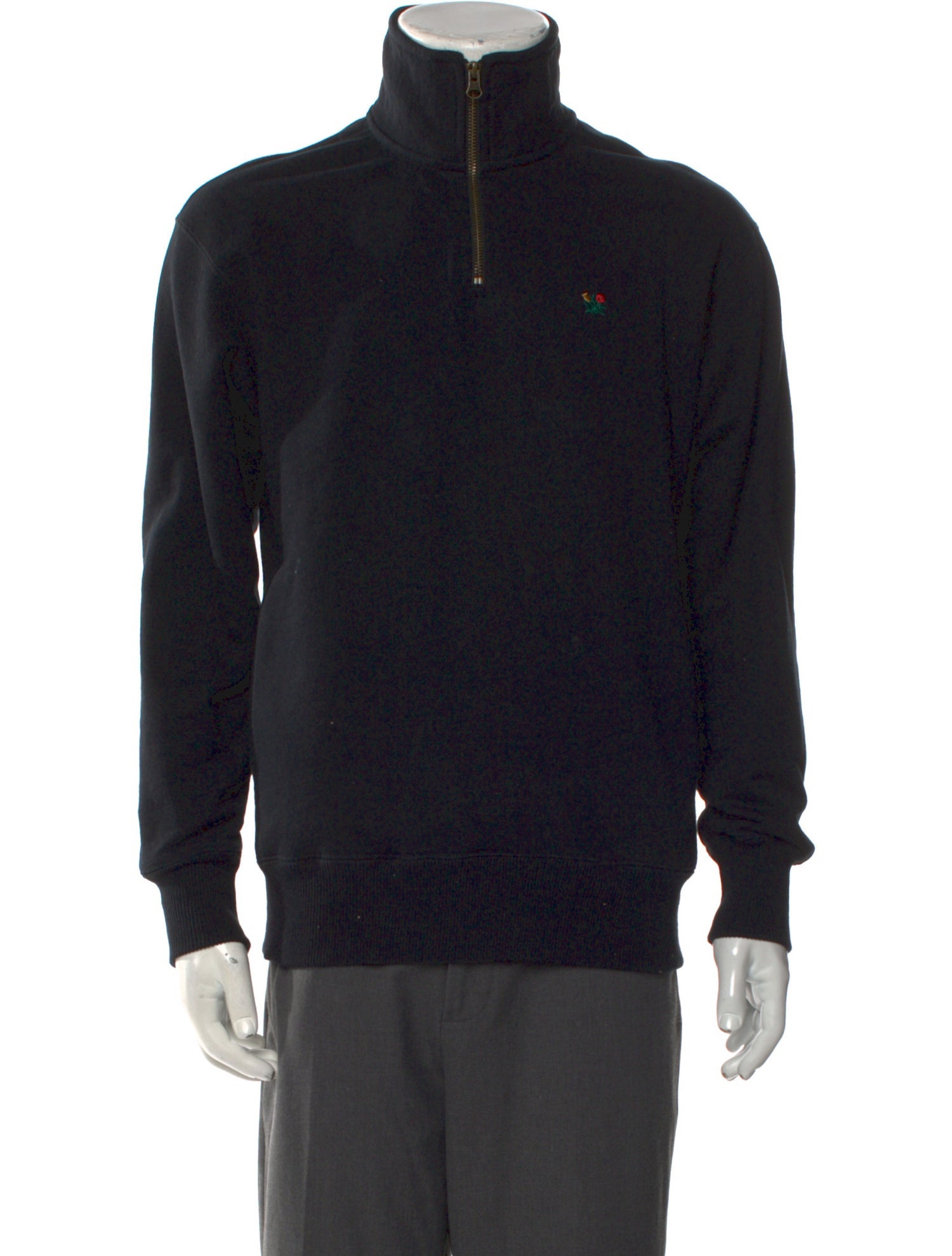 Aimé Leon Dore Mock Neck Long Sleeve Sweatshirt