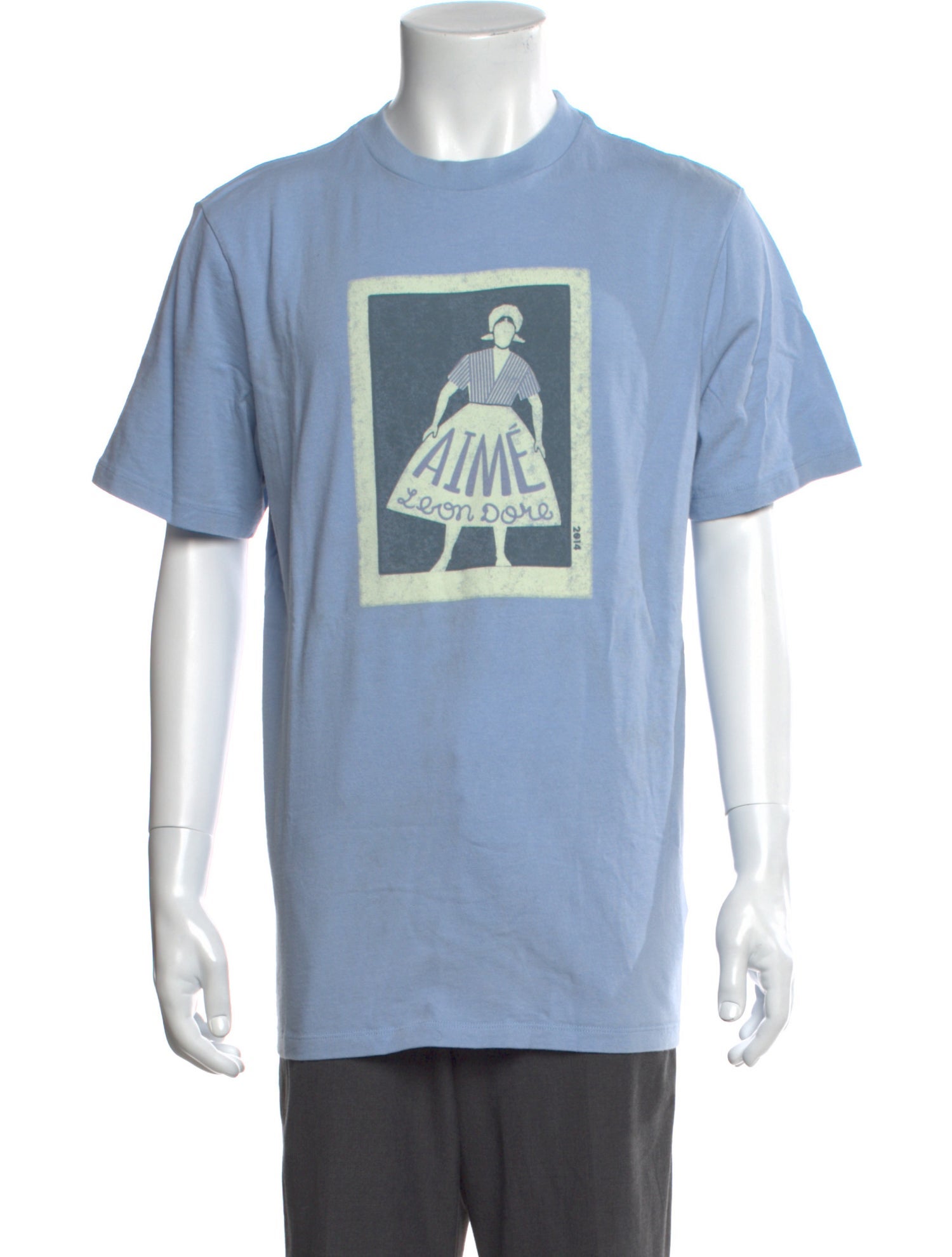 Aimé Leon Dore Graphic Print Crew Neck T-Shirt