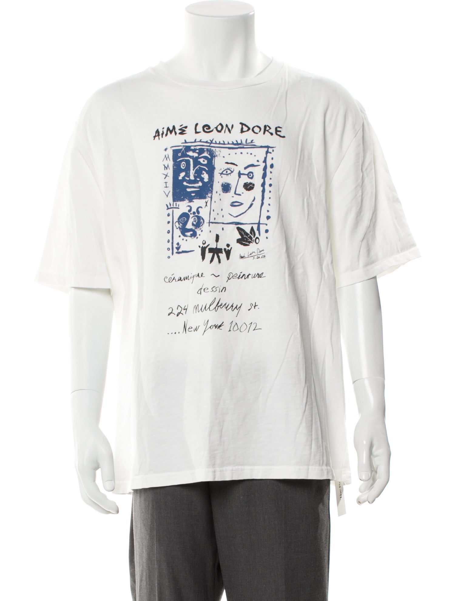 Aimé Leon Dore Graphic Print Crew Neck T-Shirt