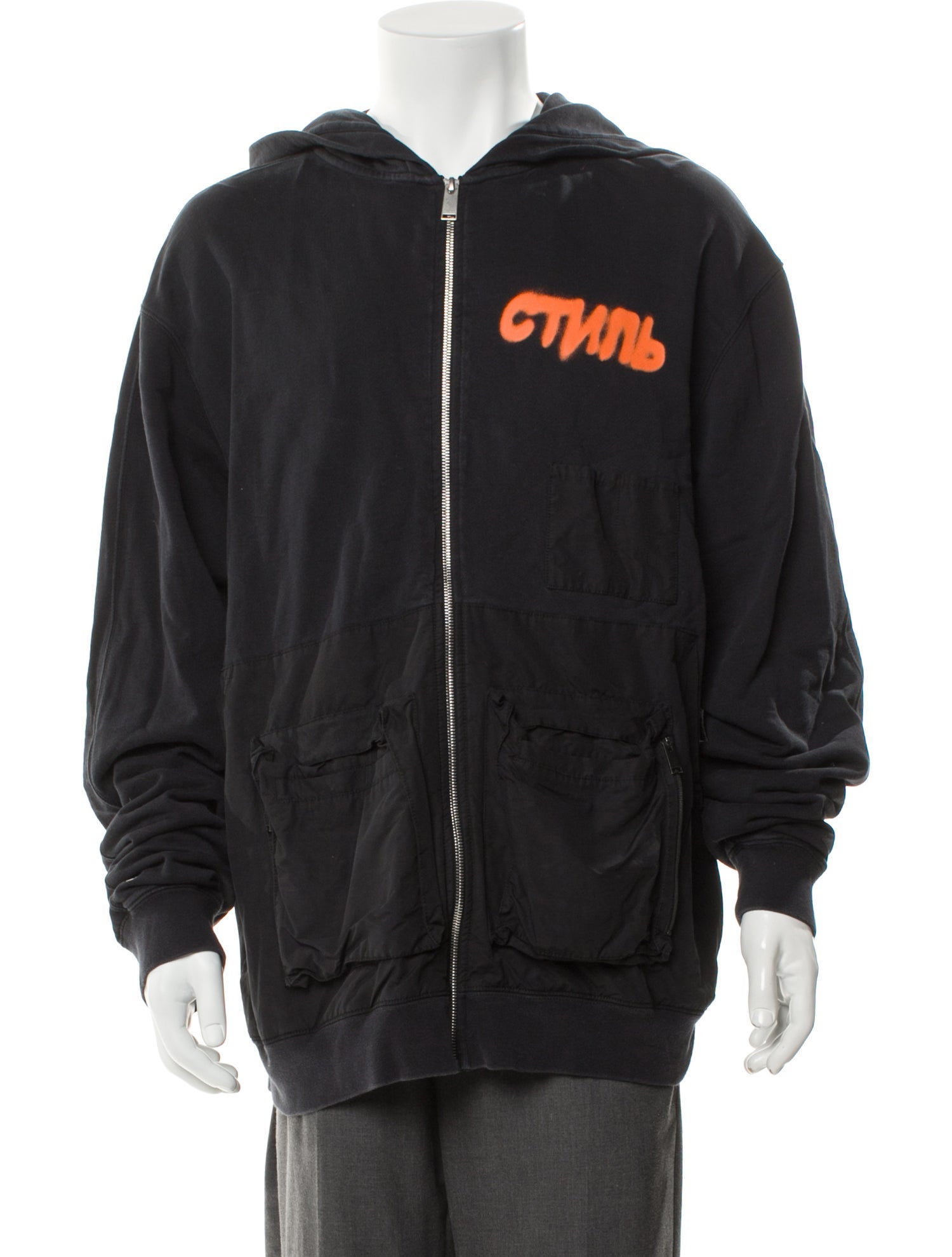 Aimé Leon Dore Graphic Print Crew Neck Hoodie