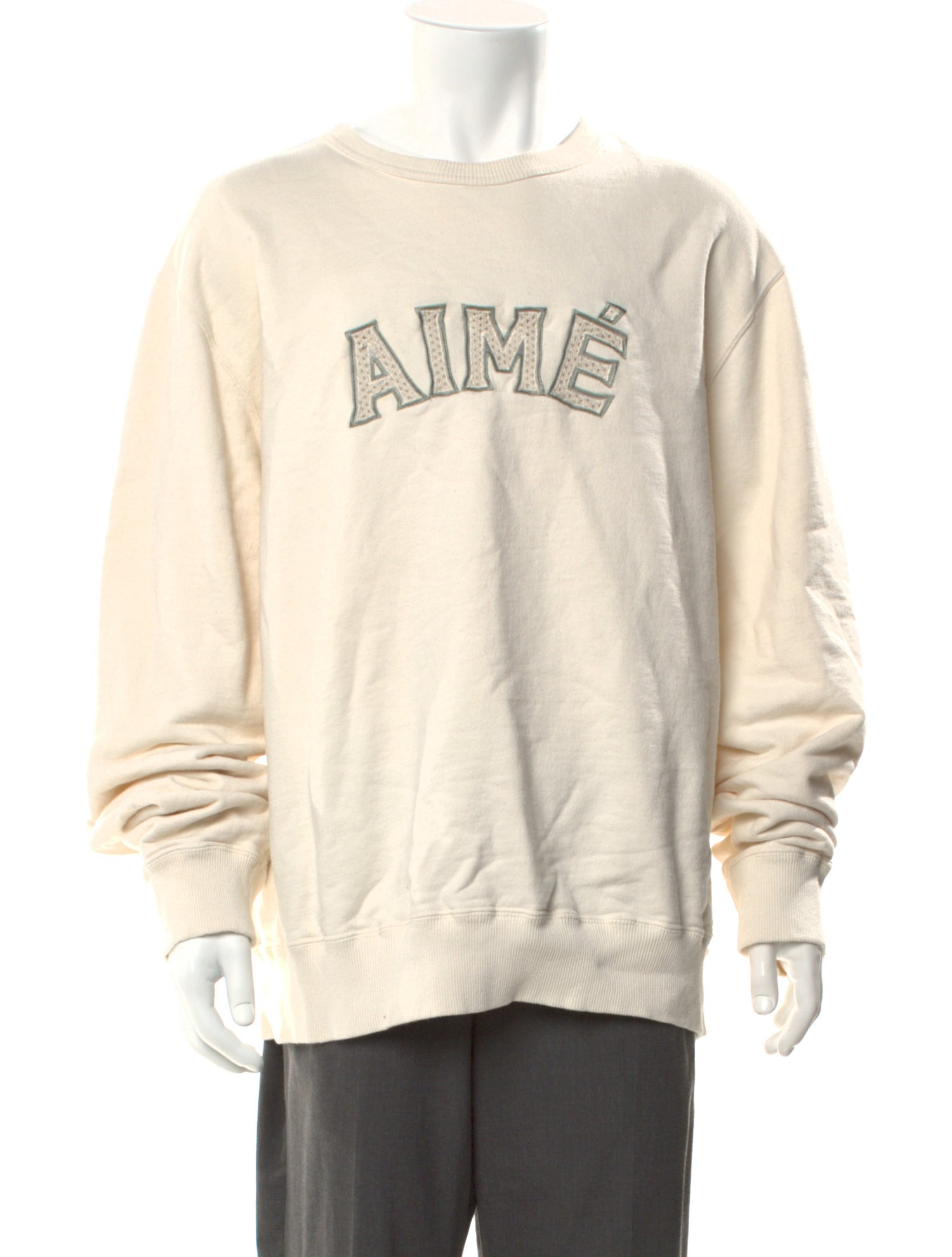 Aimé Leon Dore Graphic Print Crew Neck Sweatshirt