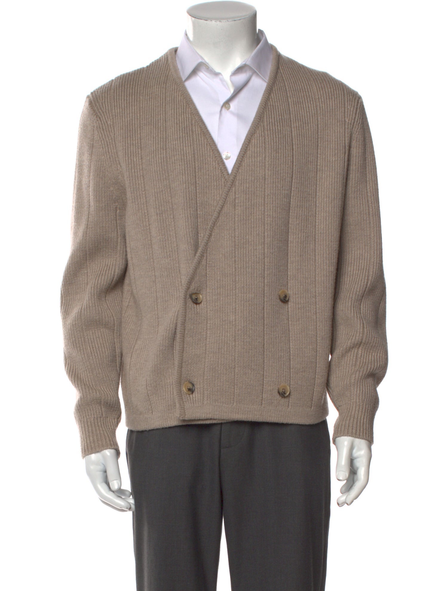 Aimé Leon Dore Merino Wool V-Neck Cardigan