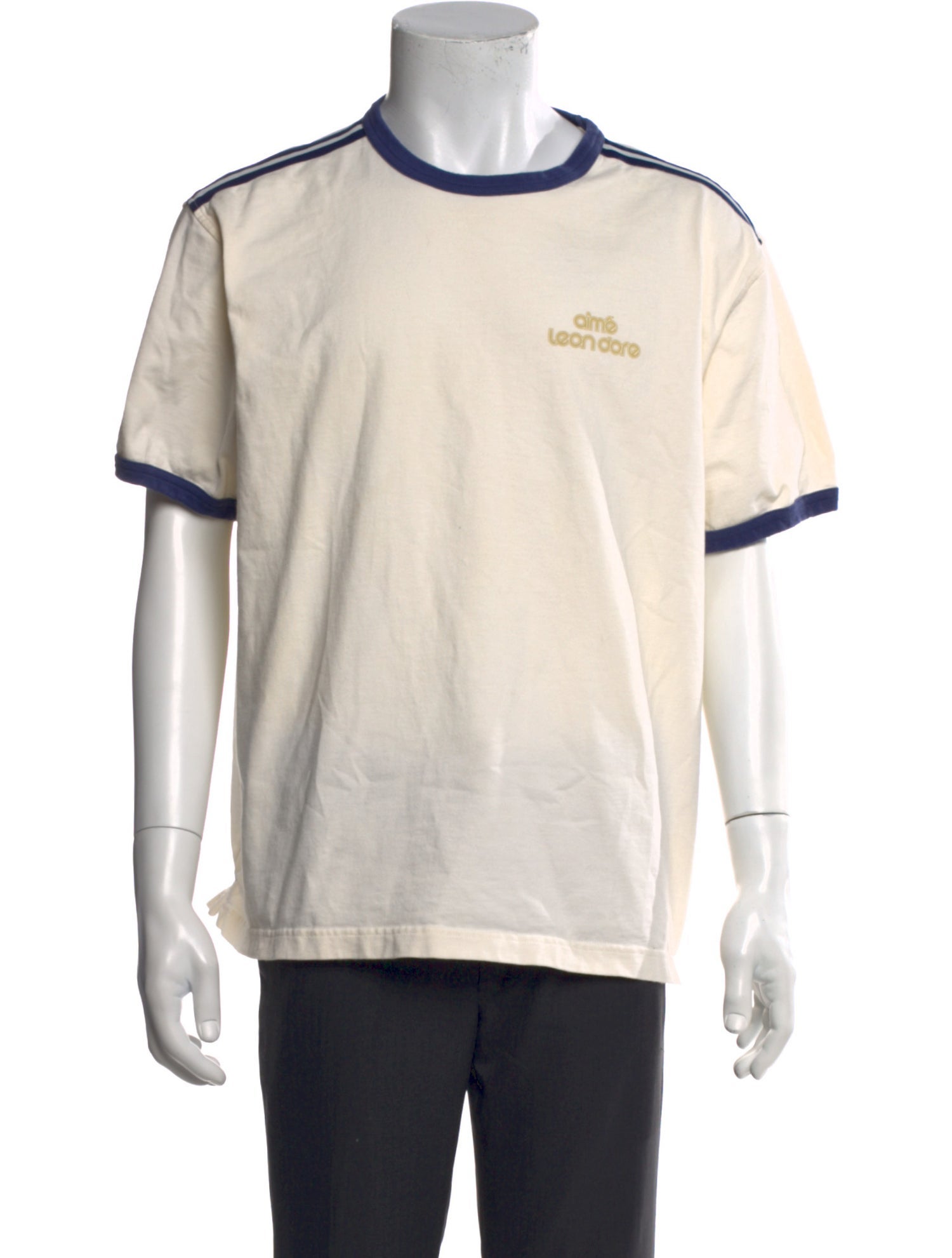 Aimé Leon Dore Striped Crew Neck T-Shirt