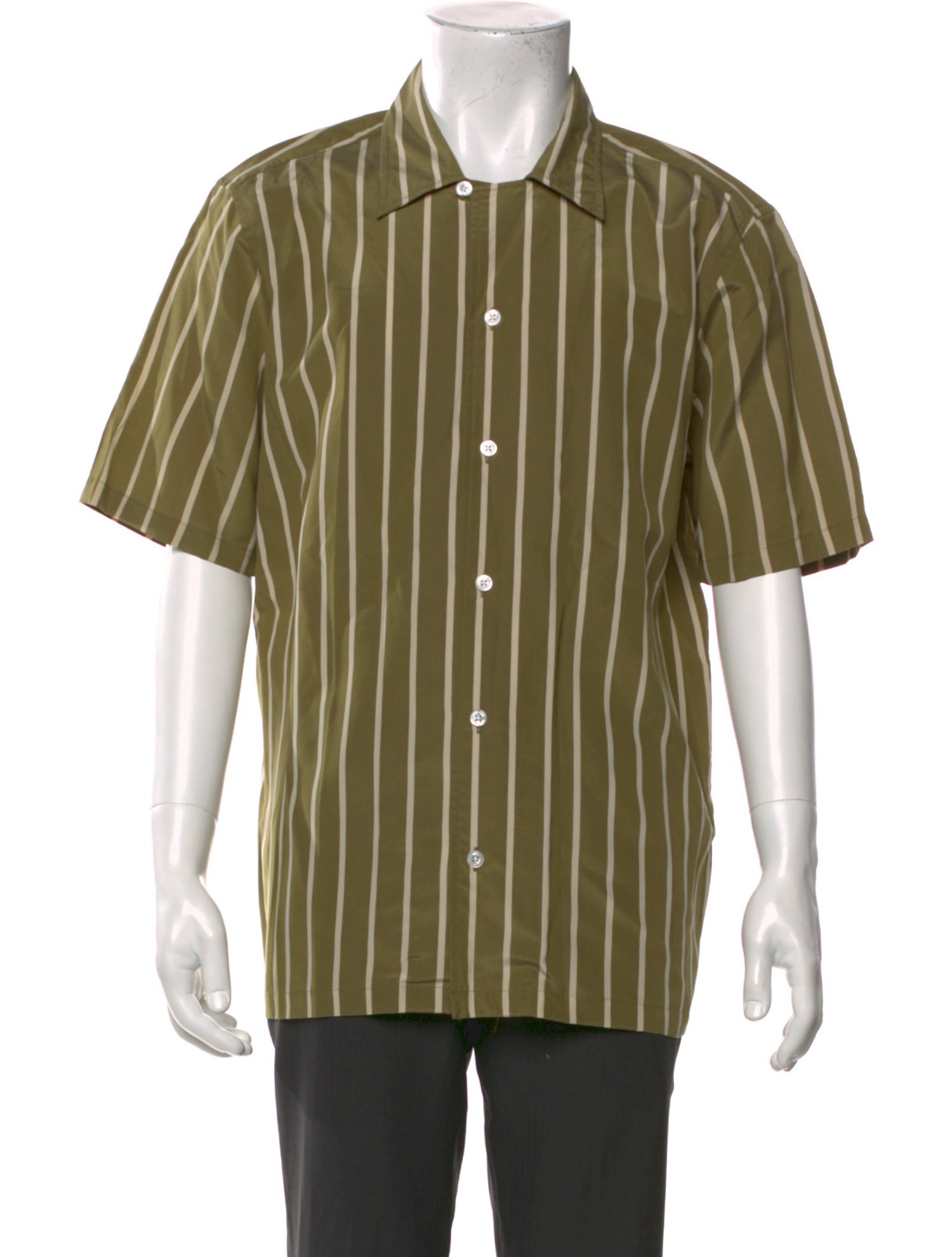 Aimé Leon Dore Silk Striped Shirt