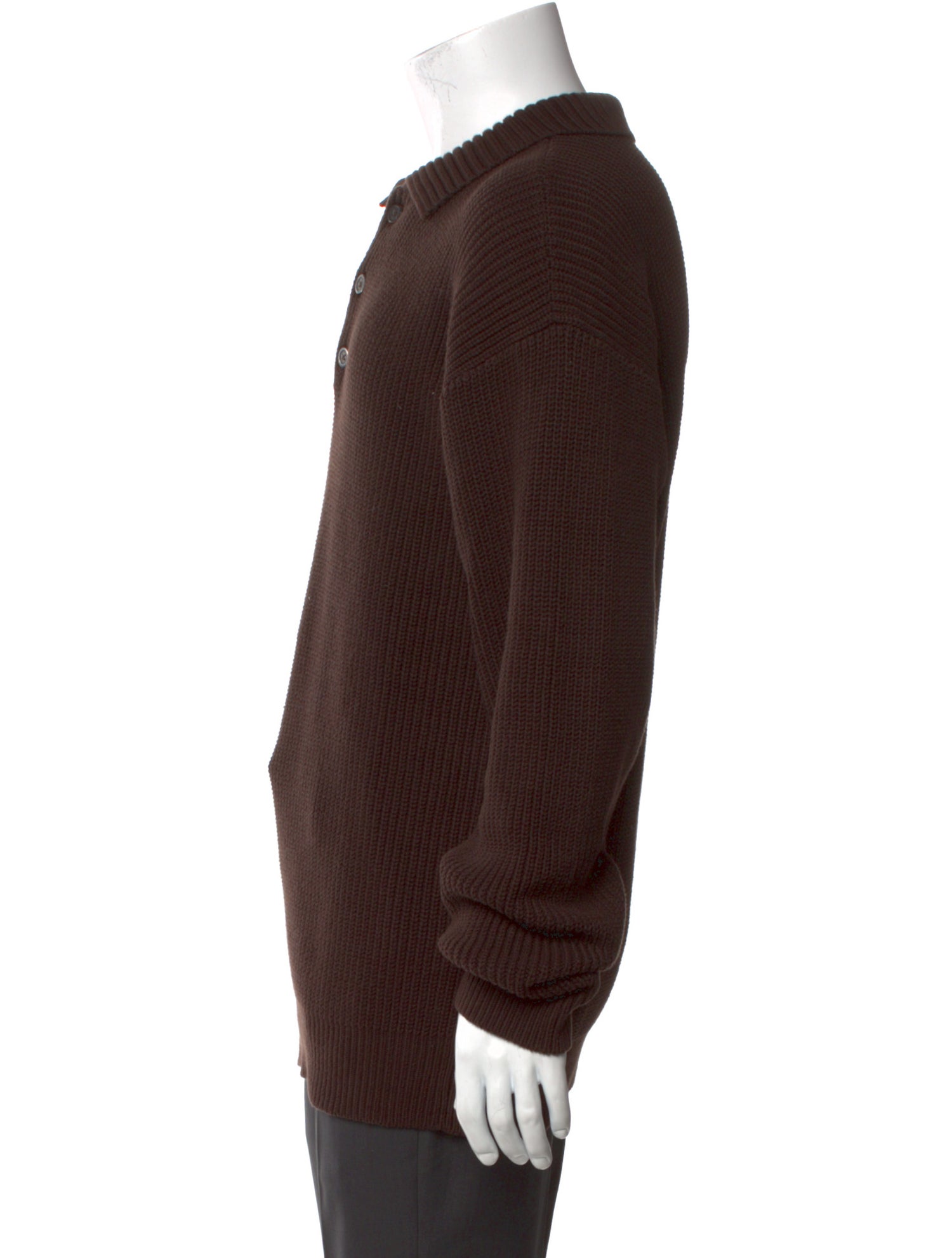 Aimé Leon Dore Crew Neck Long Sleeve Polo Sweater