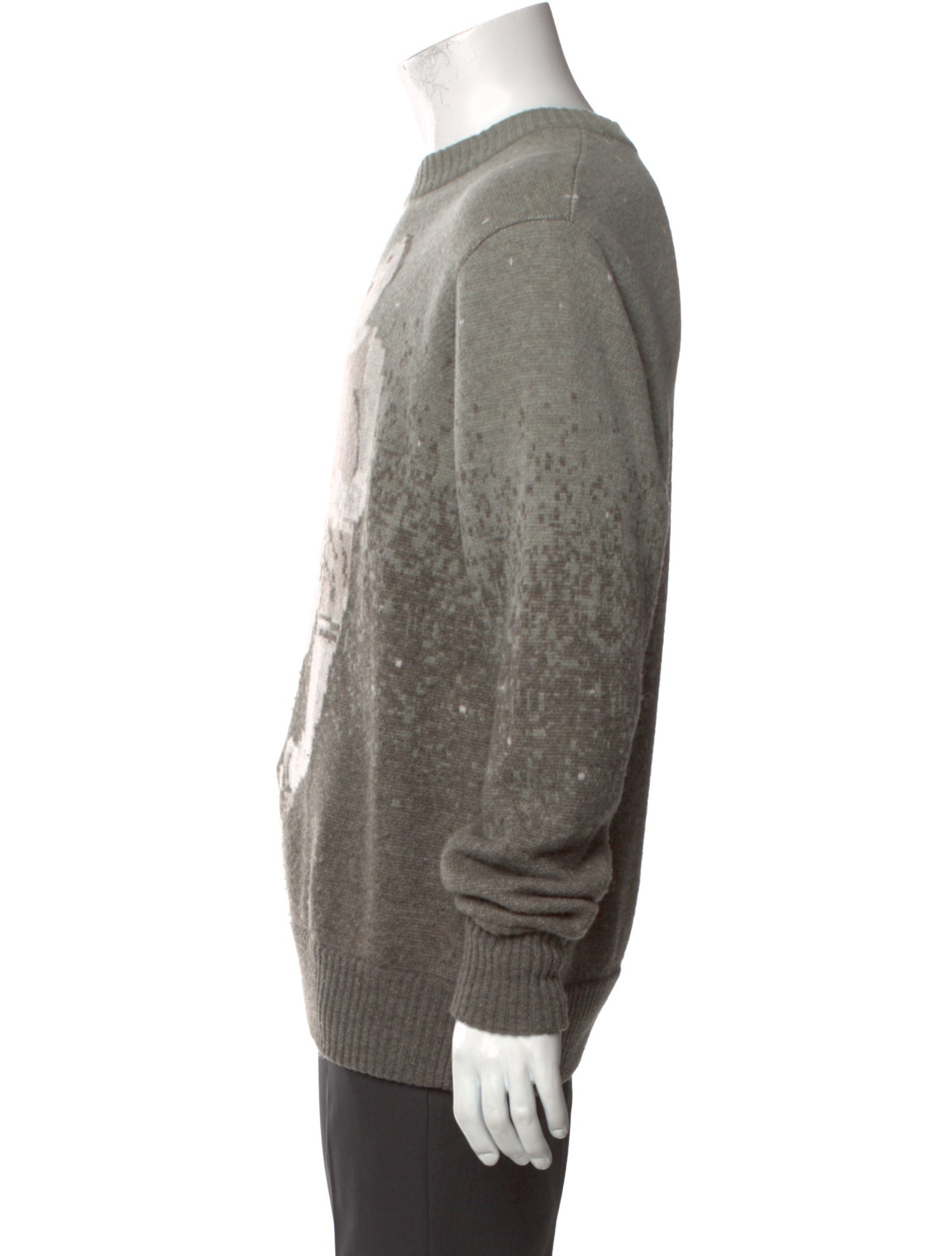 Aimé Leon Dore Wool Graphic Print Pullover