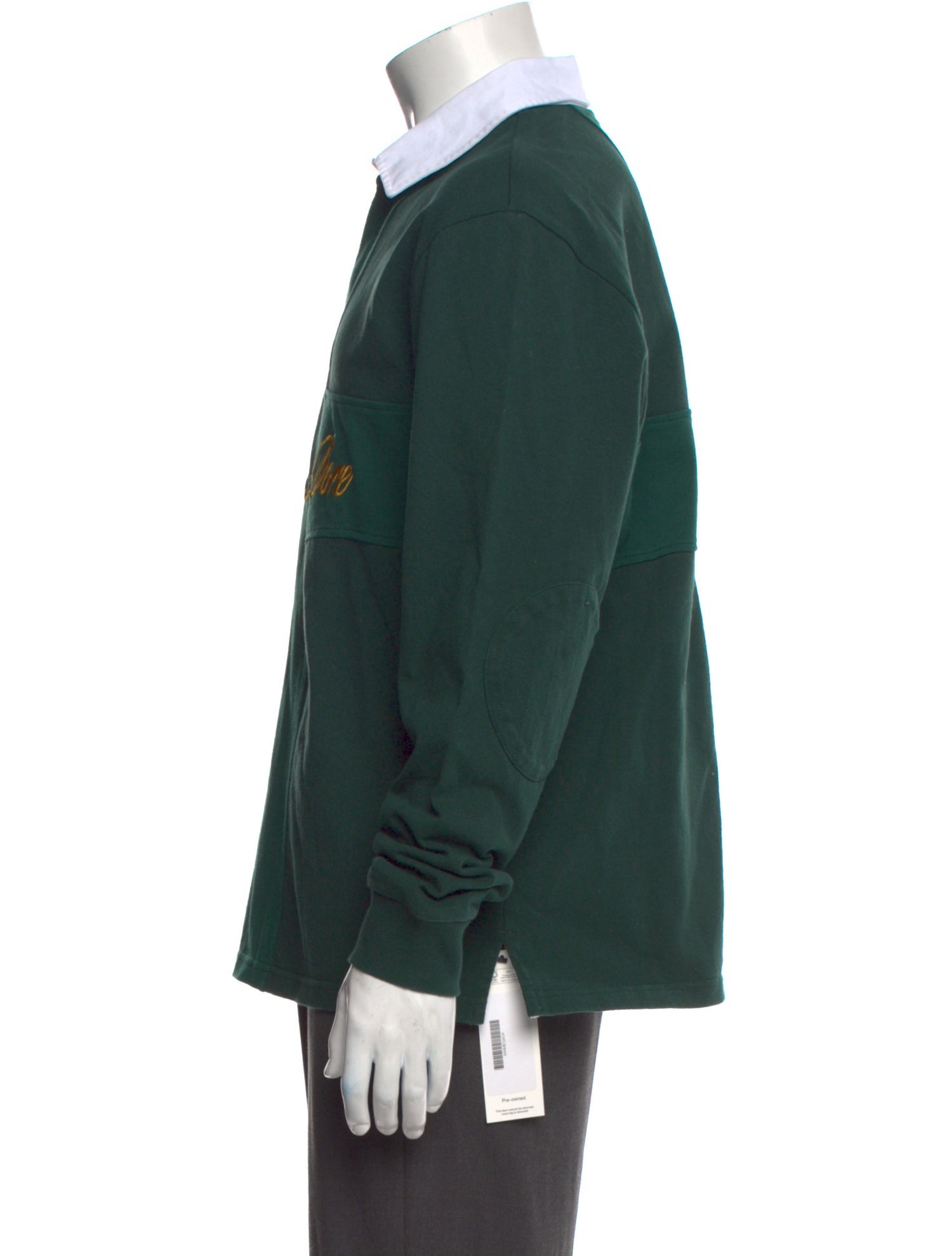 Aimé Leon Dore Graphic Print Collar Polo Shirt w/ Tags