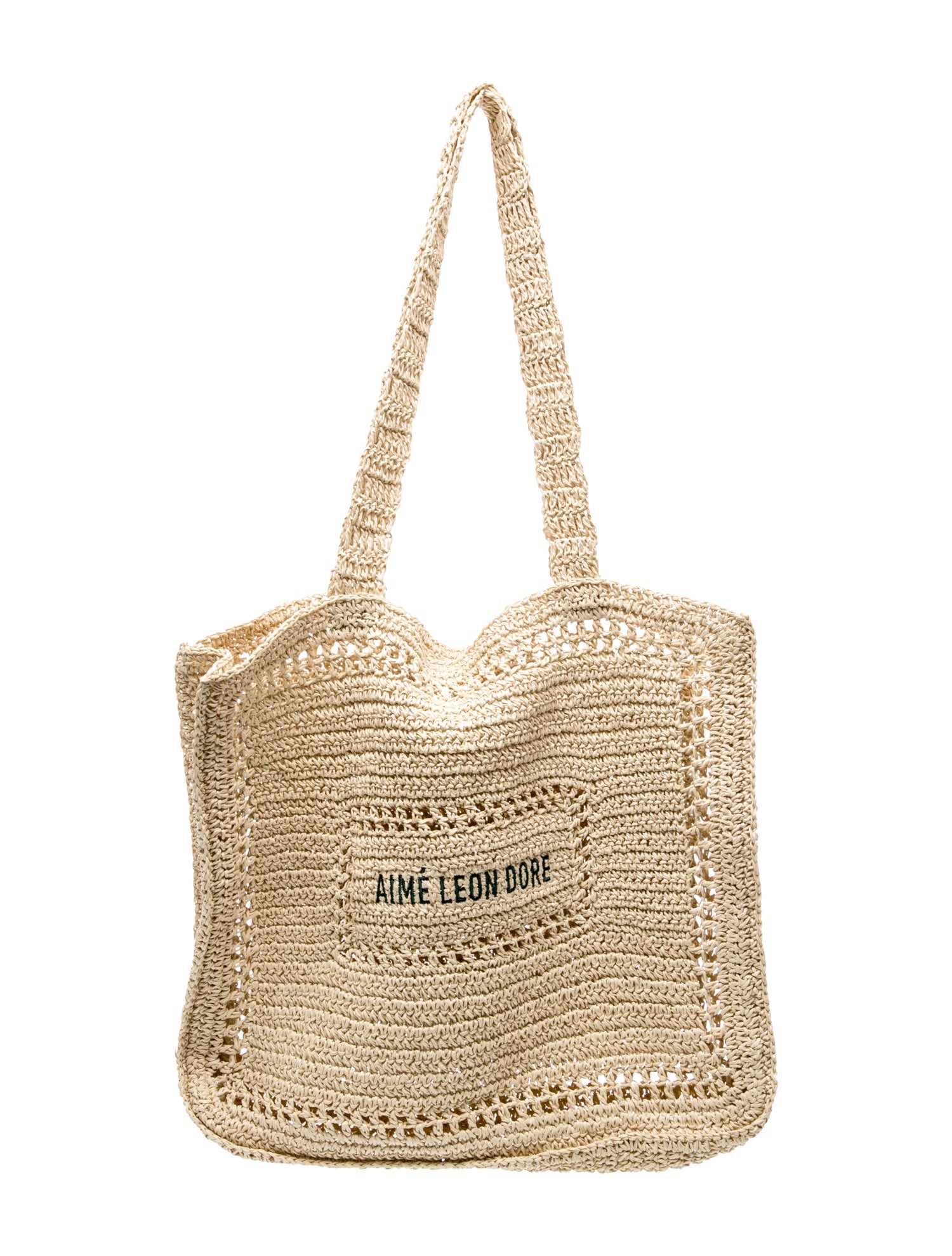 Aimé Leon Dore Raffia Evening Bag