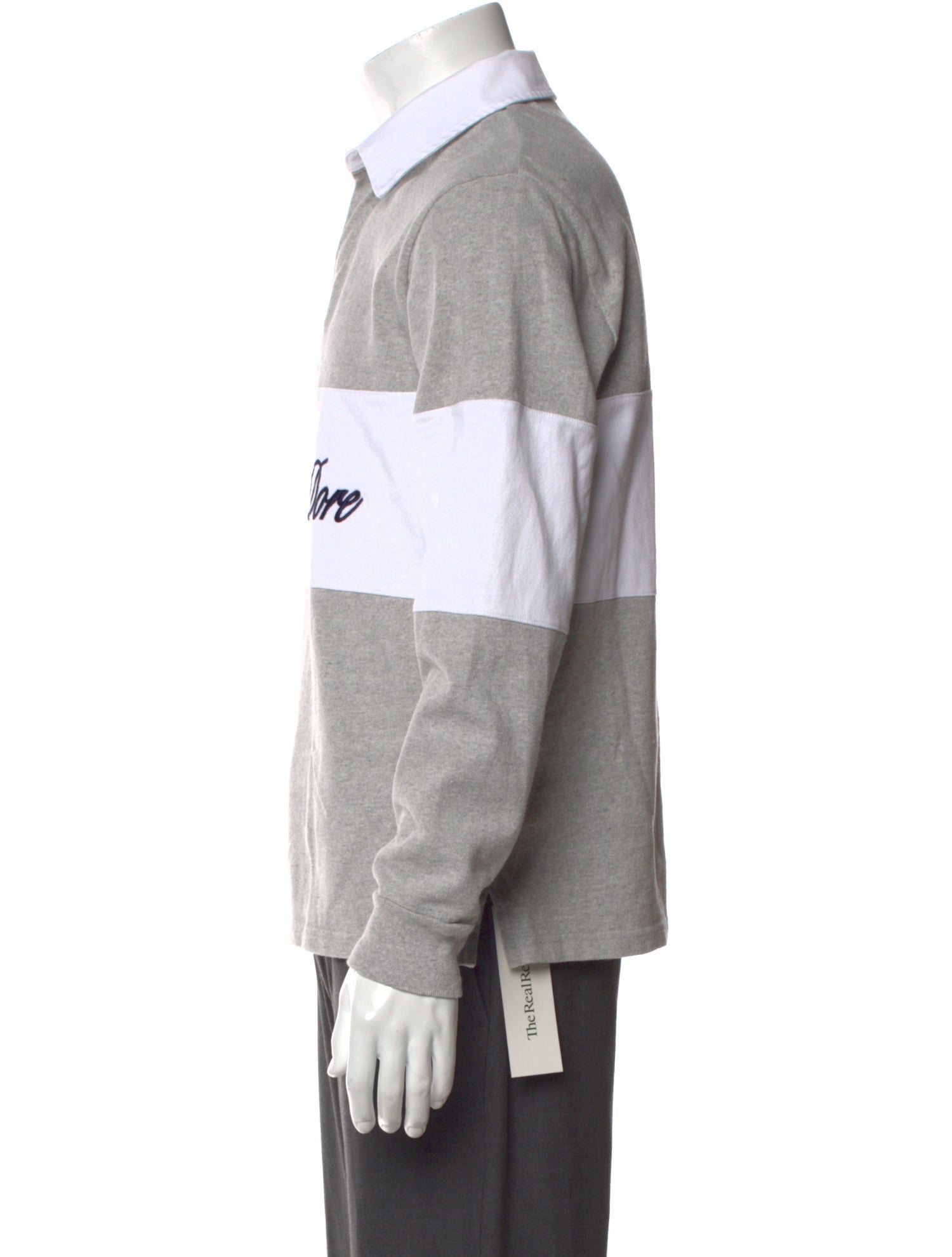 Aimé Leon Dore Printed V-Neck Polo Shirt