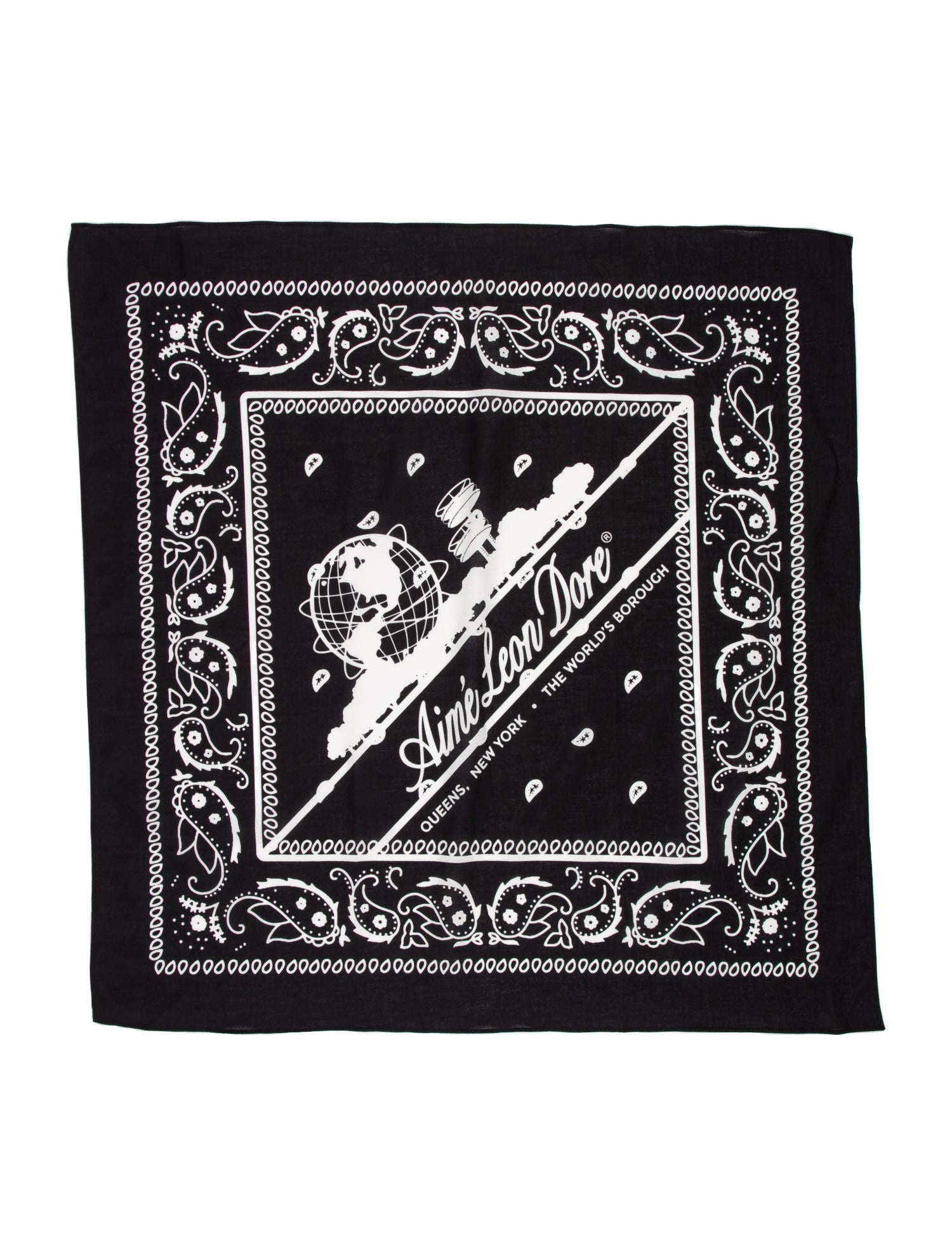 Aimé Leon Dore Silk Printed Scarf