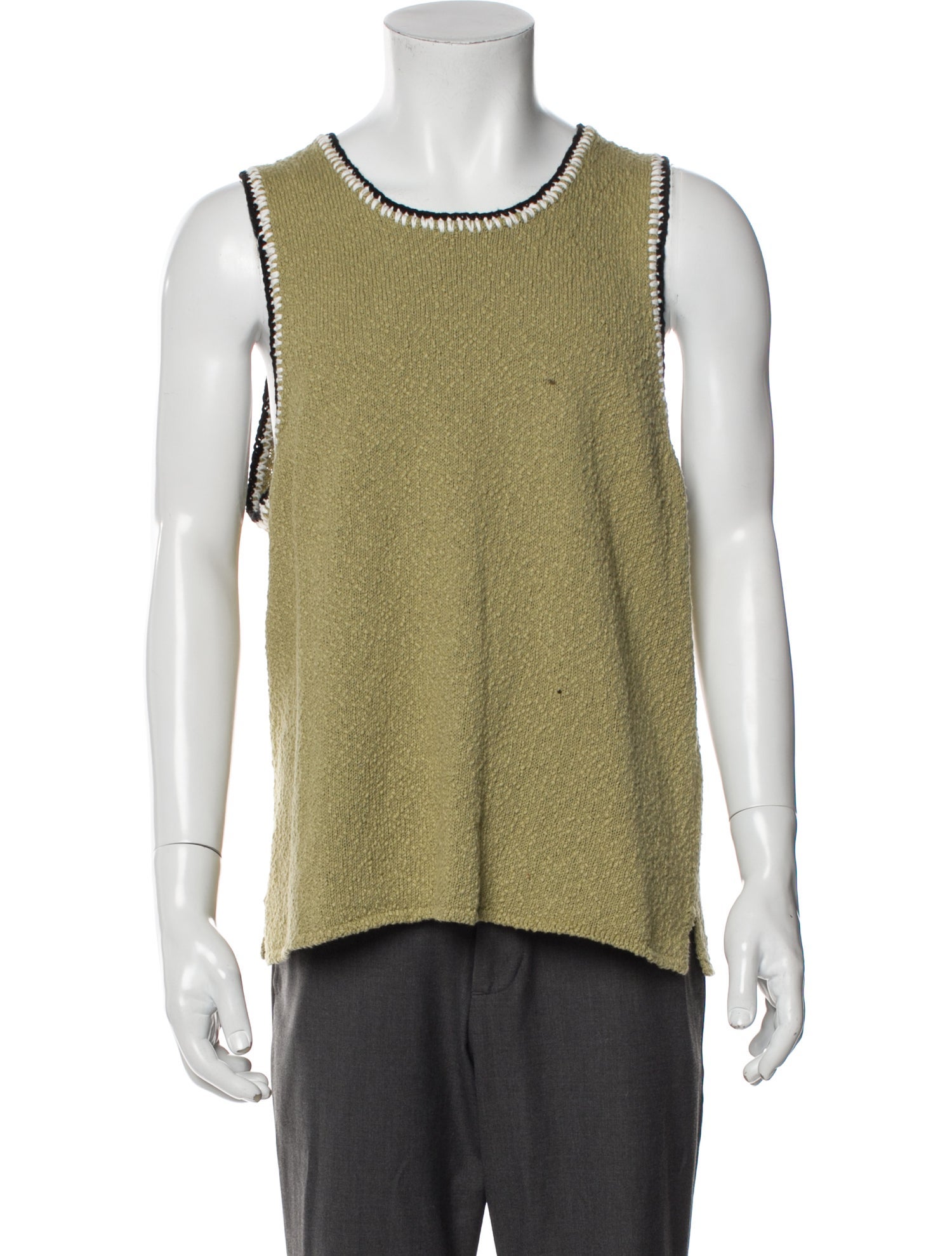 Aimé Leon Dore Scoop Neck Sleeveless Sweater Vest