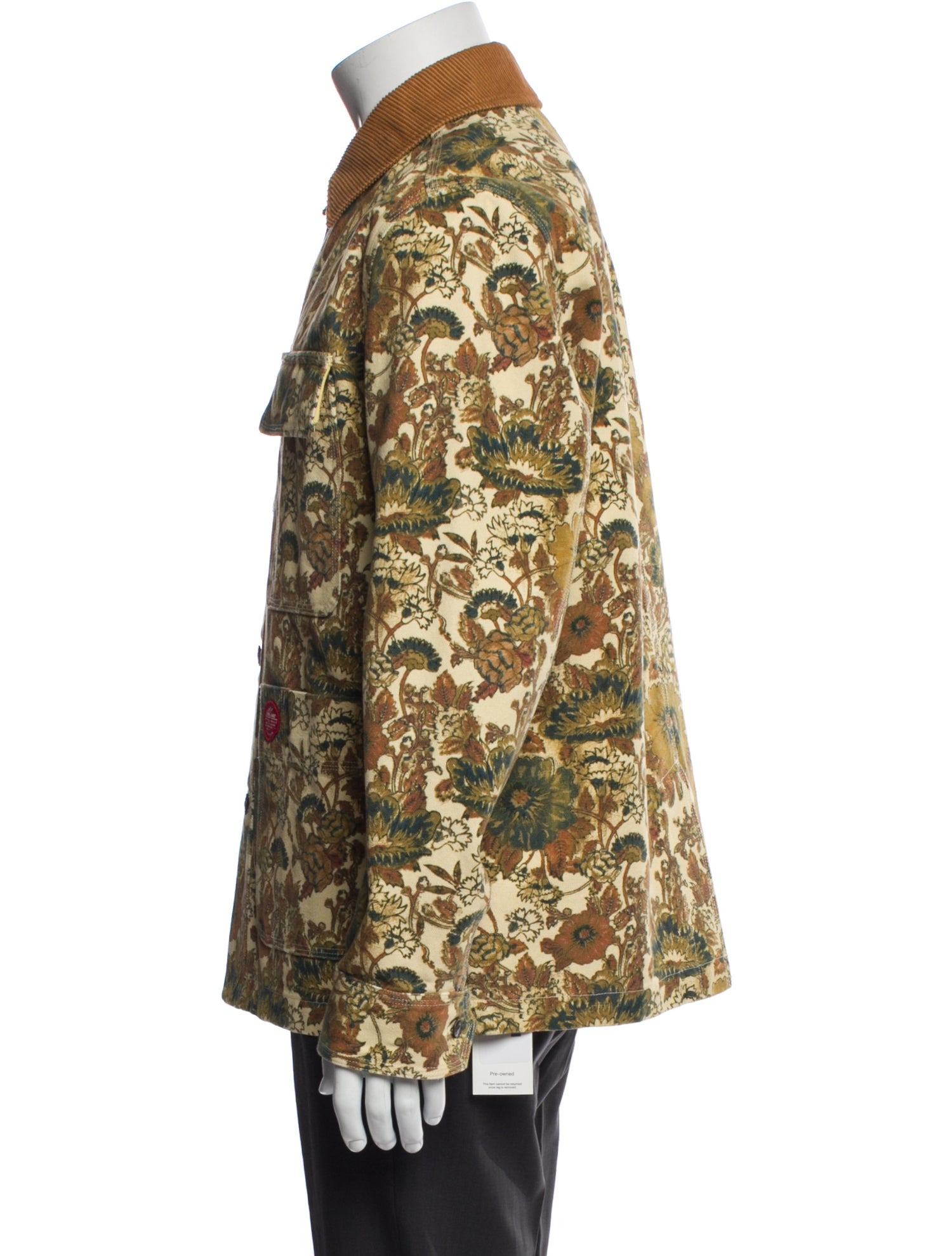 Aimé Leon Dore Floral Print Trucker Jacket