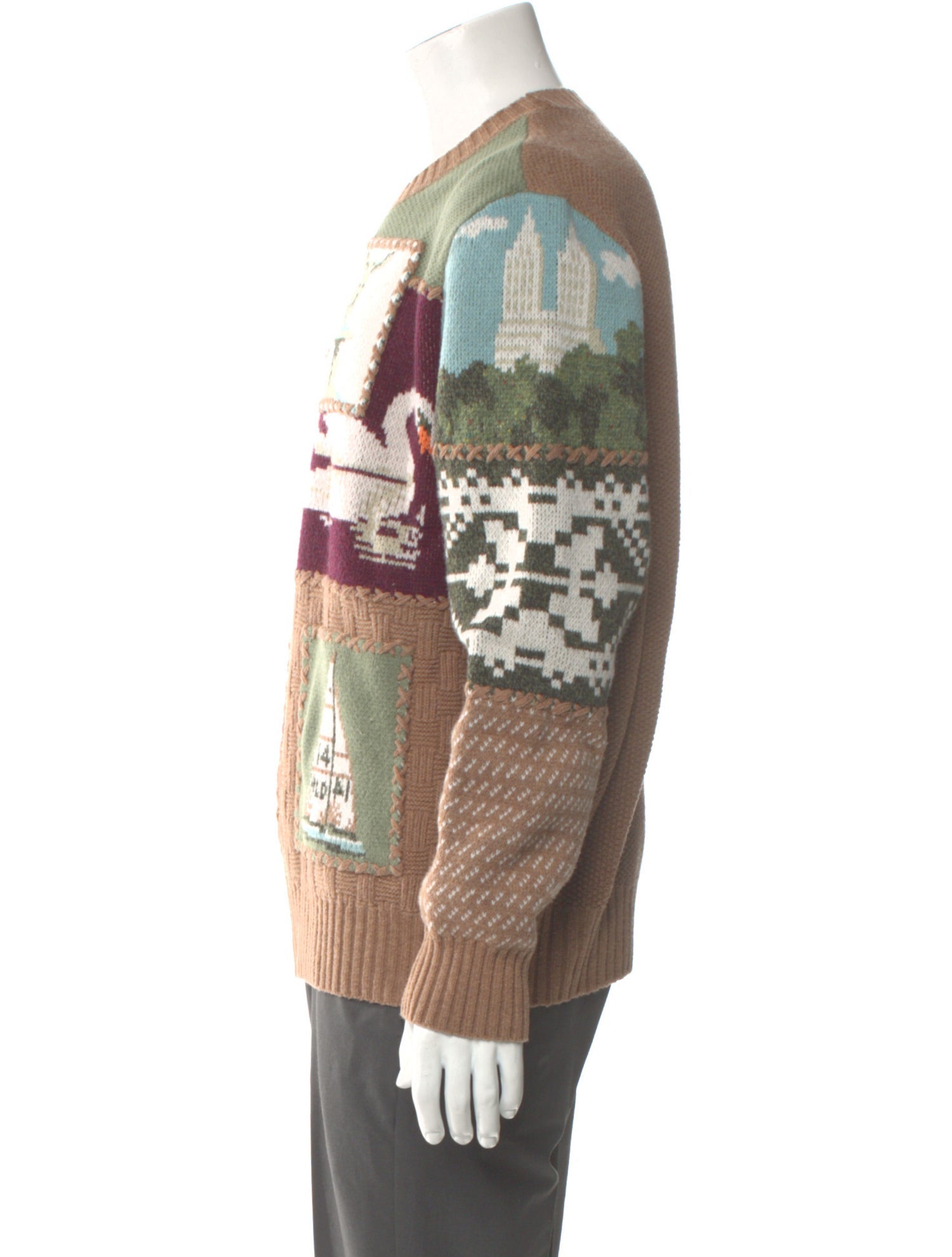 Aimé Leon Dore Wool Printed Pullover