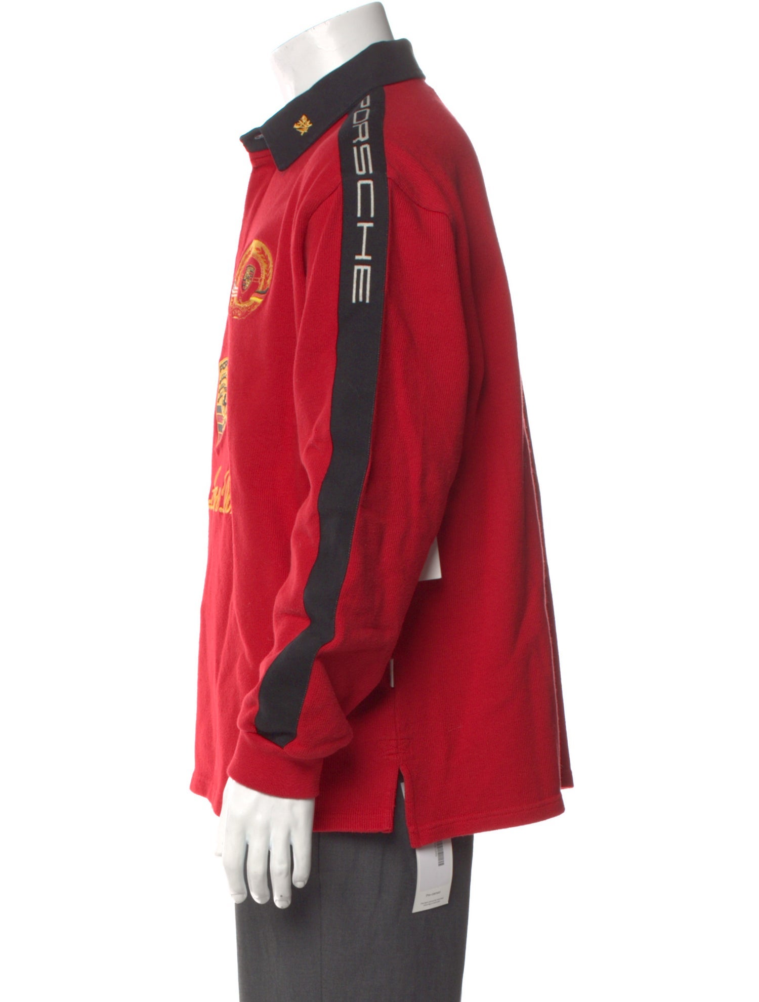 Aimé Leon Dore Graphic Print Crew Neck Polo Shirt