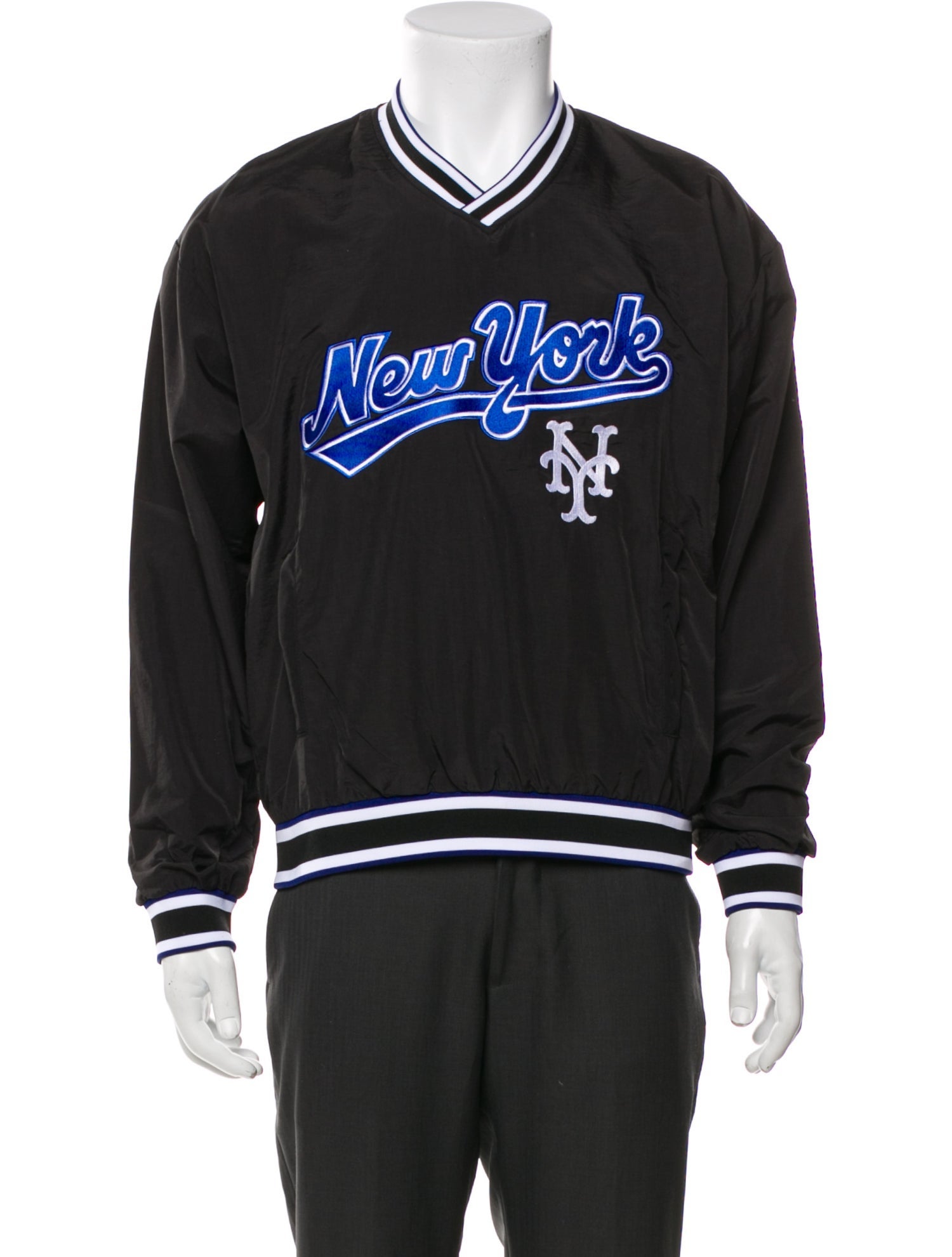 Aimé Leon Dore Graphic Print Varsity Jacket