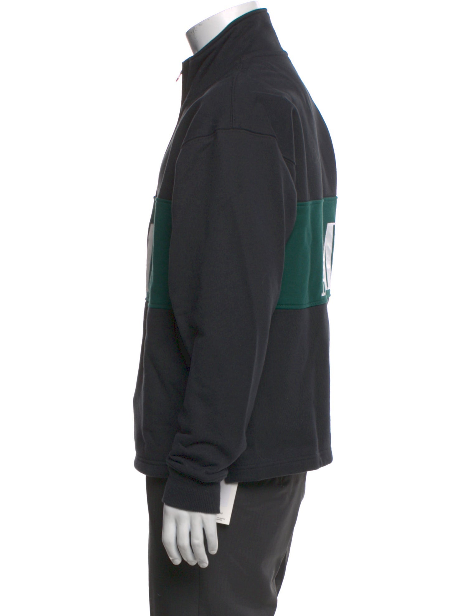 Aimé Leon Dore Graphic Print Mock Neck Sweatshirt