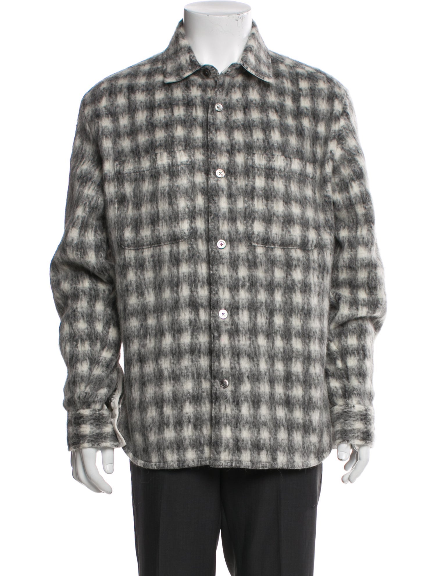 Aimé Leon Dore Plaid Print Trucker Jacket w/ Tags