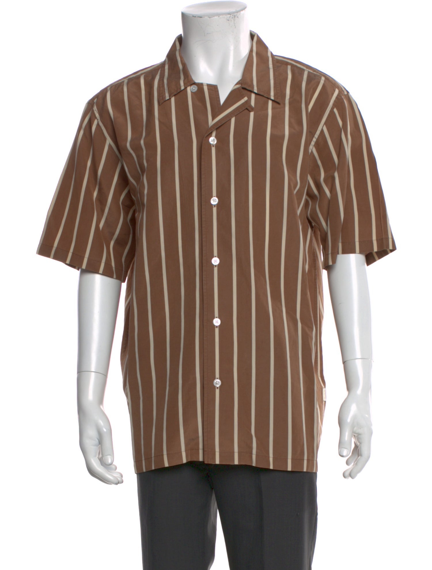 Aimé Leon Dore Silk Striped Shirt