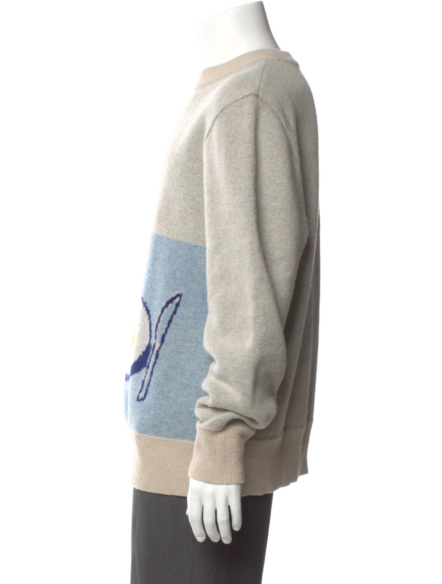 Aimé Leon Dore Lambswool Graphic Print Pullover