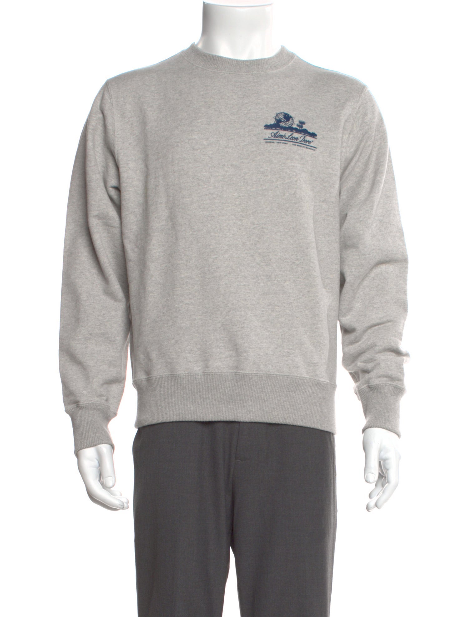 Aimé Leon Dore Graphic Print Crew Neck Sweatshirt