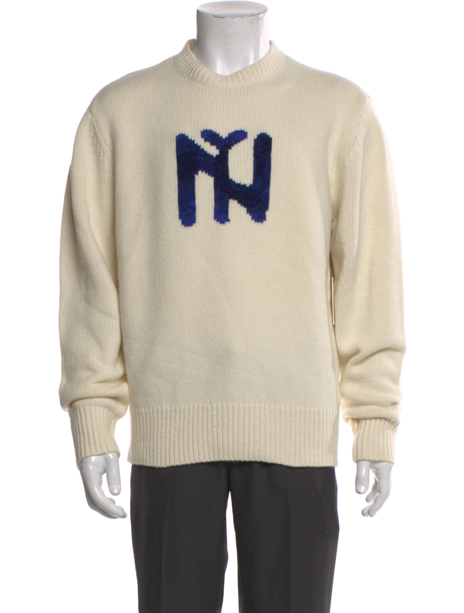 Aimé Leon Dore Merino Wool Graphic Print Pullover w/ Tags