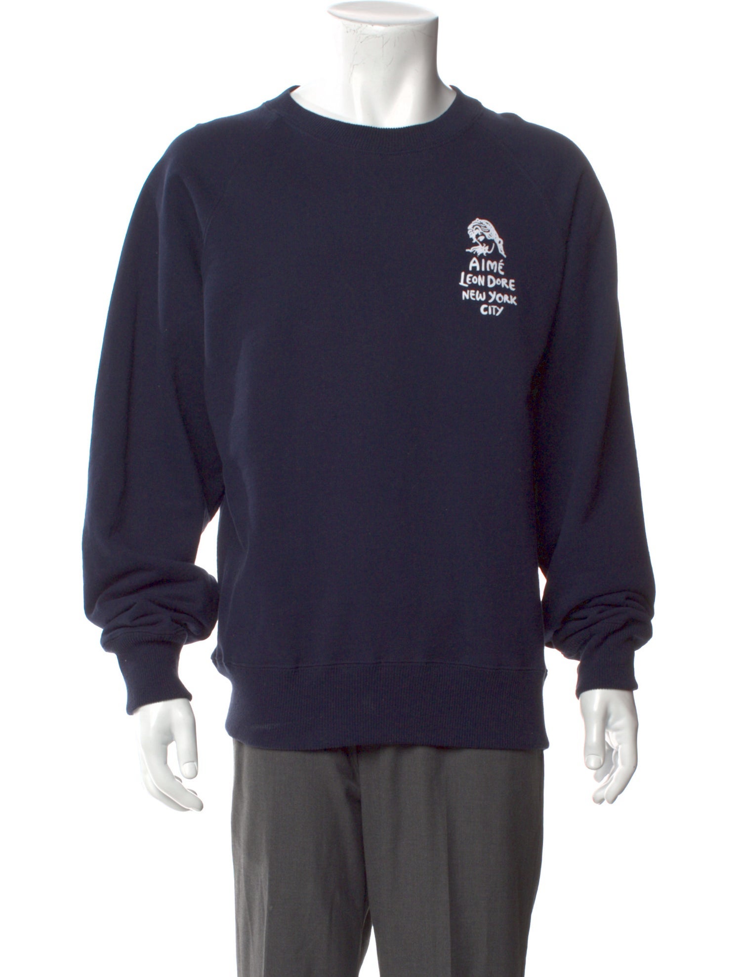 Aimé Leon Dore Graphic Print Crew Neck T-Shirt