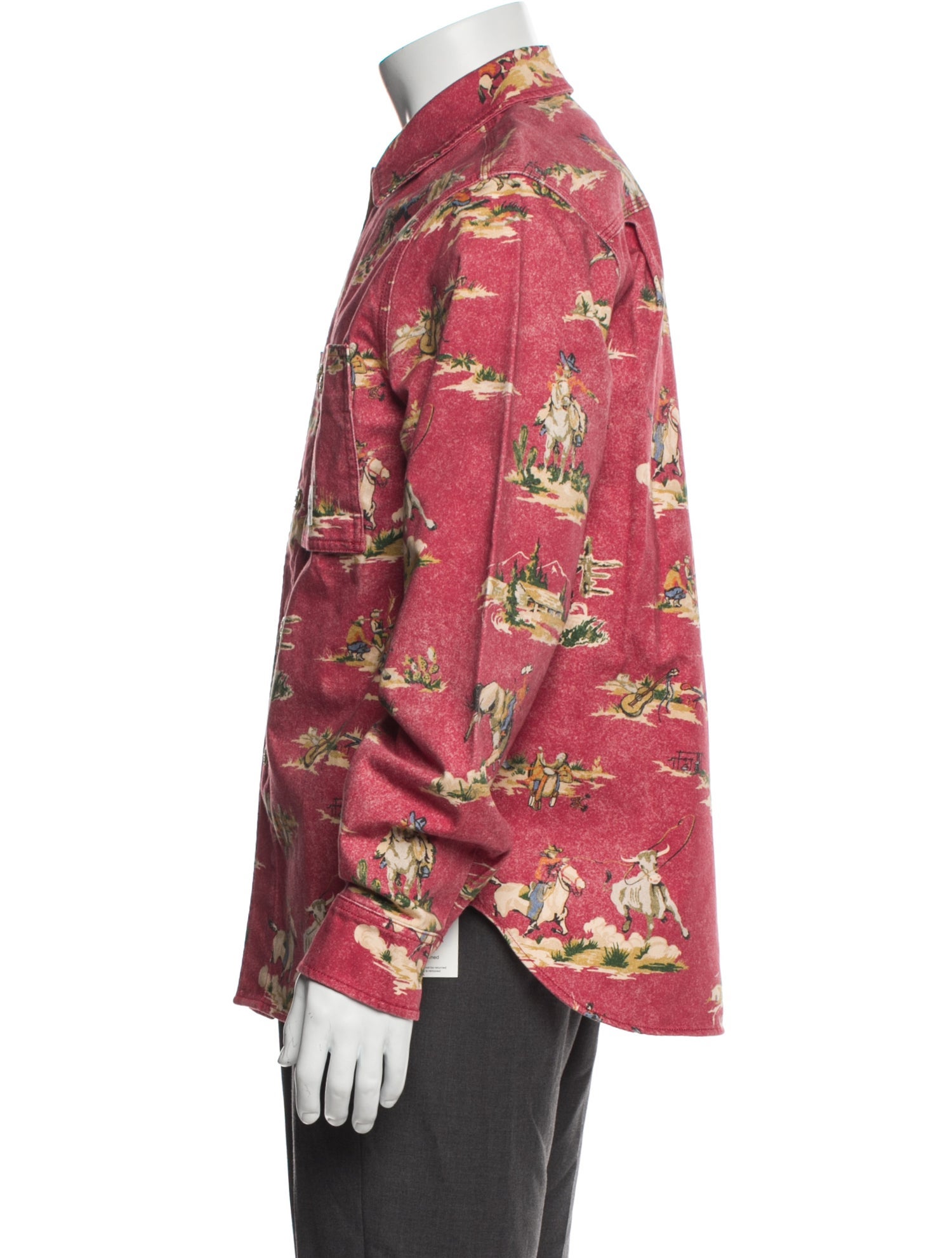 Aimé Leon Dore Printed Denim Jacket