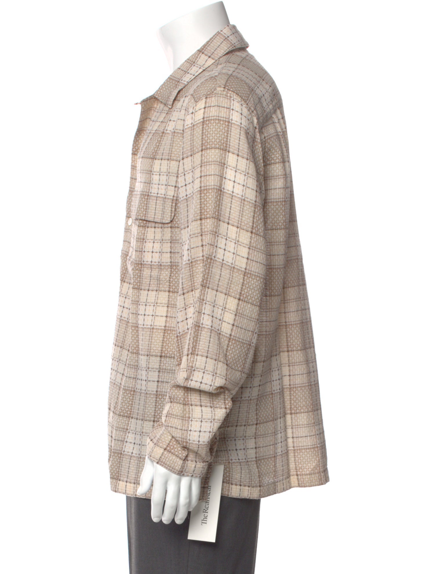 Aimé Leon Dore Plaid Print Long Sleeve Shirt