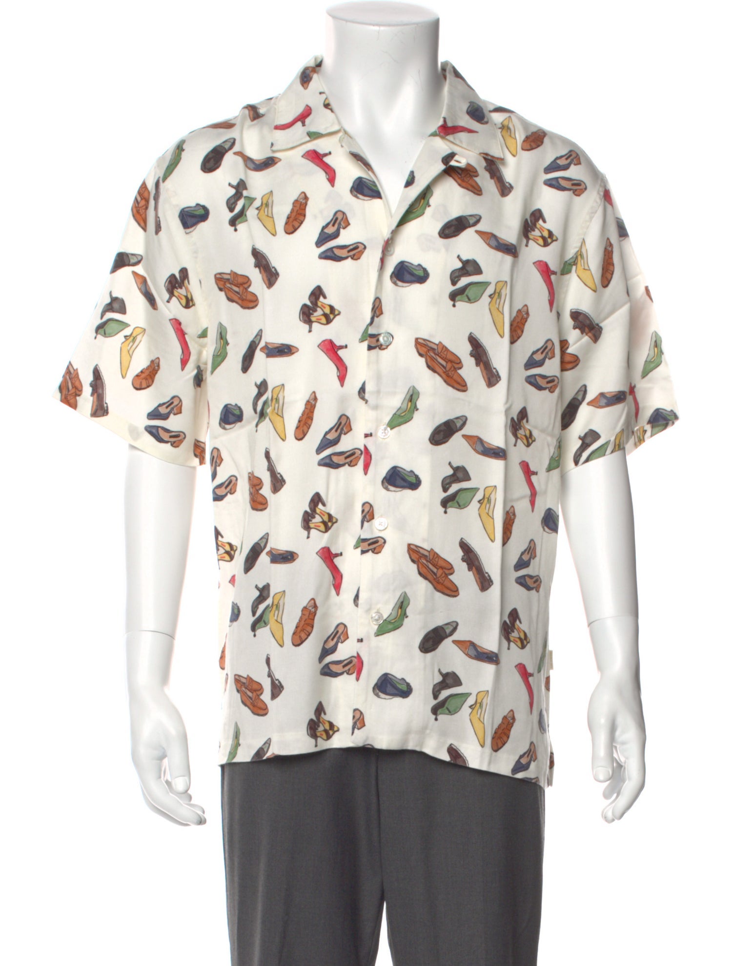 Aimé Leon Dore Floral Print Short Sleeve Shirt