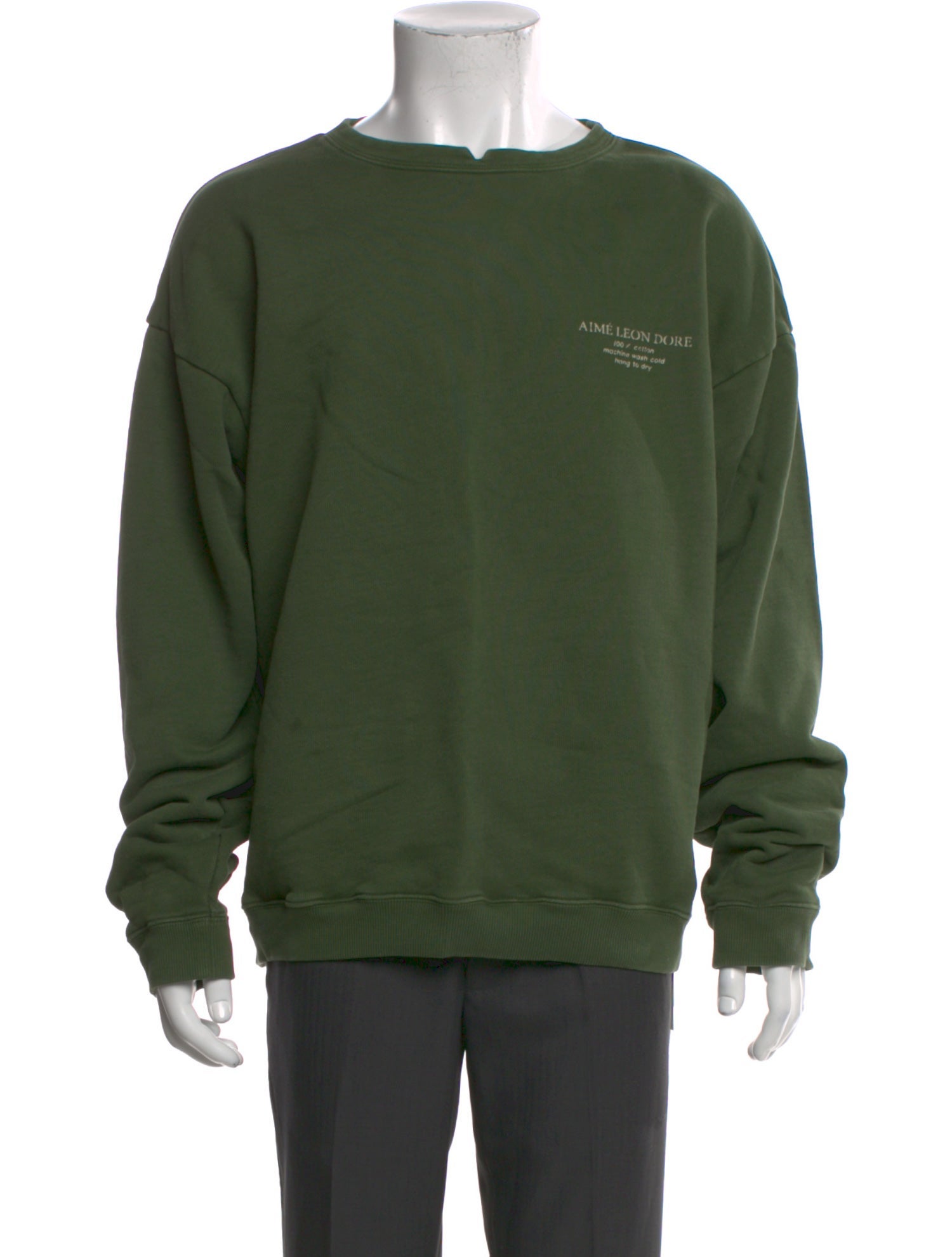 Aimé Leon Dore Graphic Print Crew Neck Sweatshirt