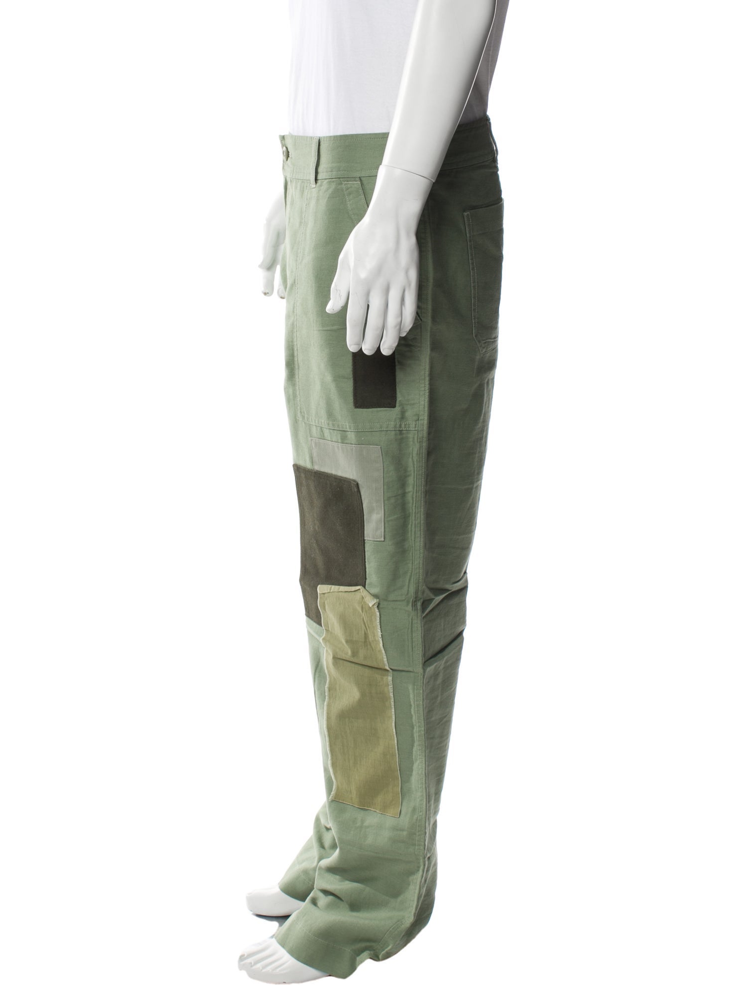 Aimé Leon Dore Colorblock Pattern Cargo Pants