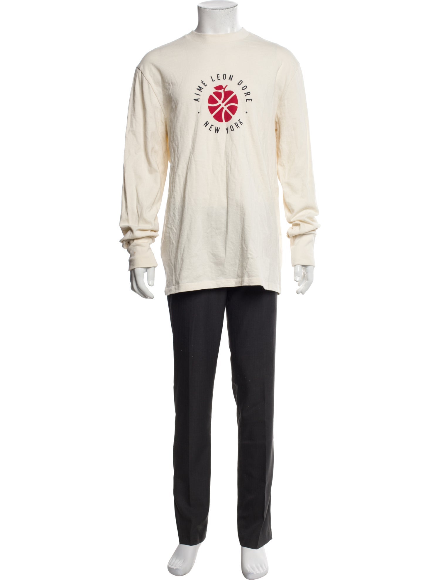 Aimé Leon Dore Graphic Print Crew Neck Pullover